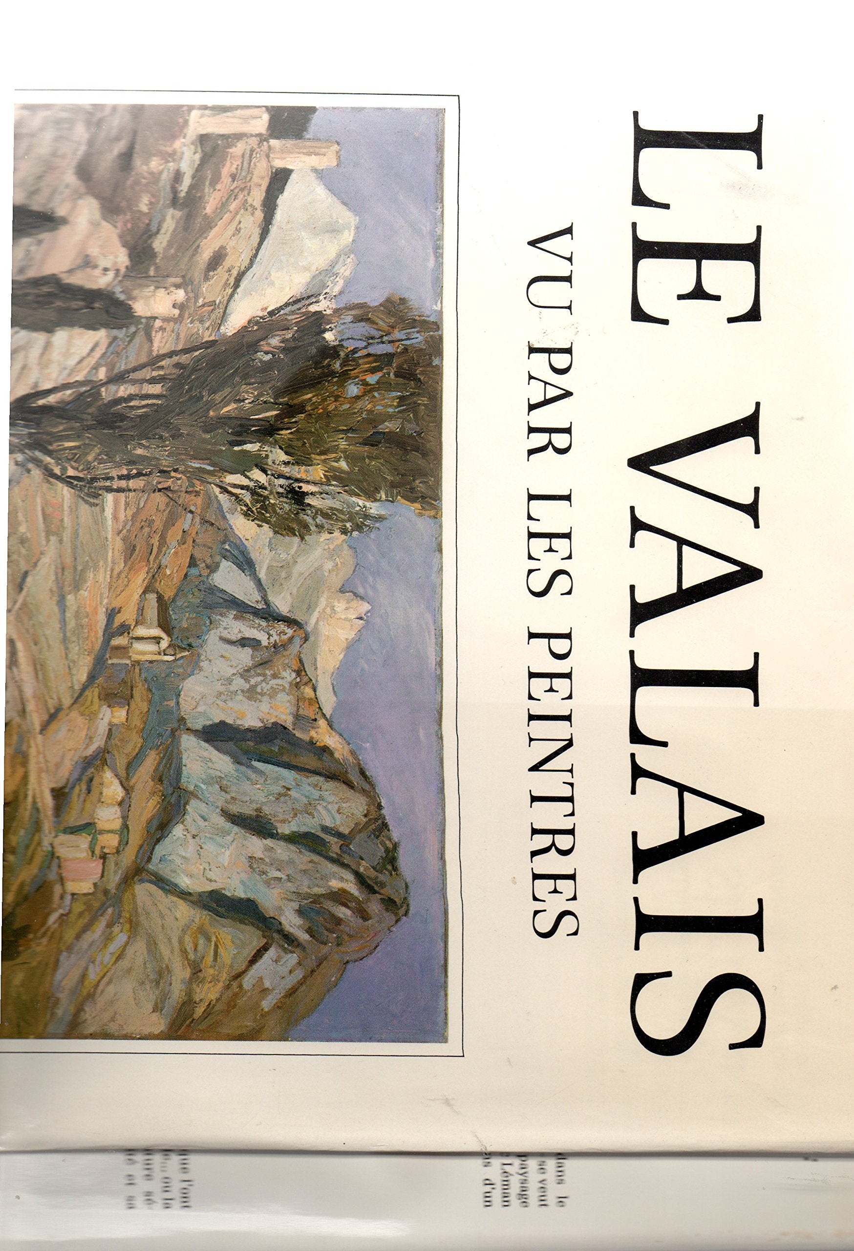 le Valais vu par les peintres Edita 1985 book