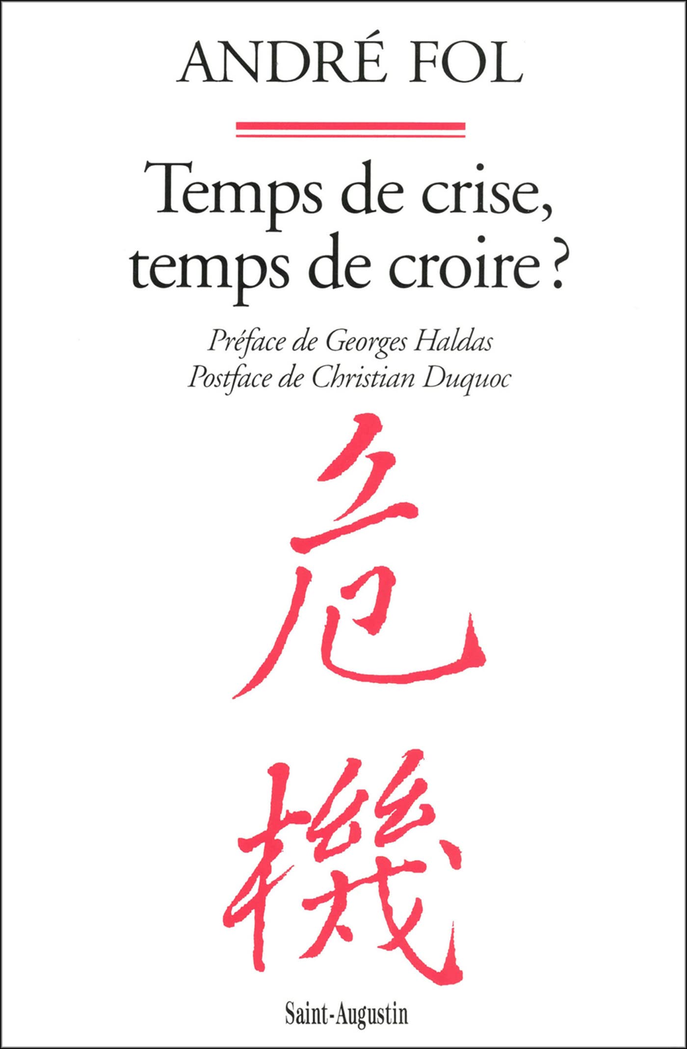 Product Image: Temps de crise, temps de croire ?