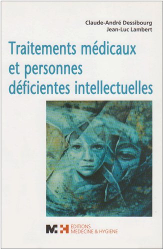 Traitements médicaux et personnes déficientes intellectuelles book