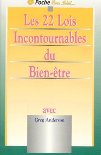 Les 22 lois incontournables du bien-être book