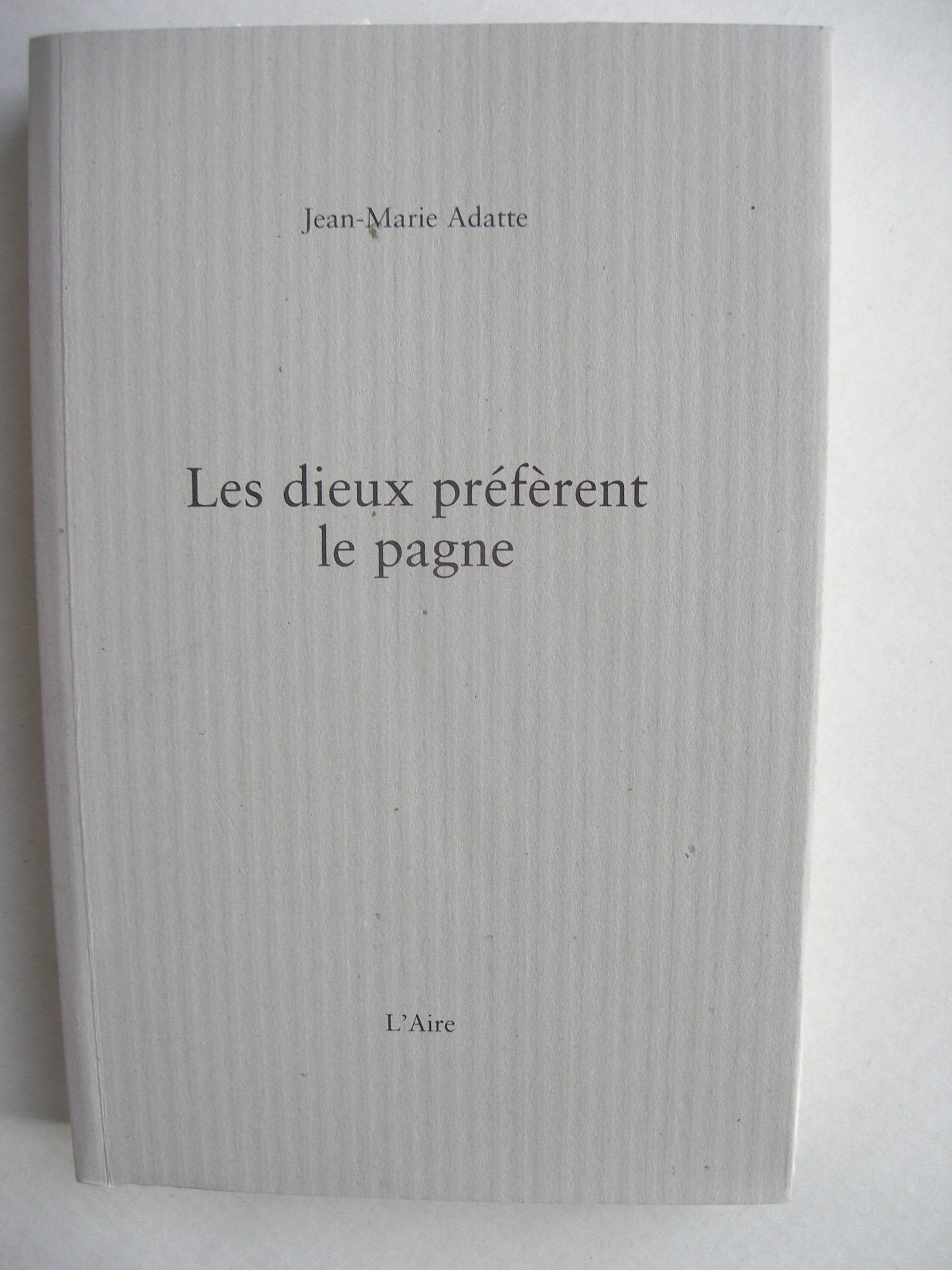 Dieux preferent le pagne -les- book
