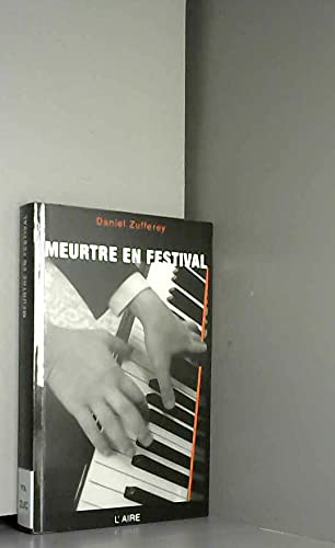 MEURTRE EN FESTIVAL Contemporary literature