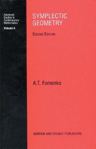 Symplectic Geometry (Advanced Studies in Contemporary Mathematics, Band 5) Mathematics