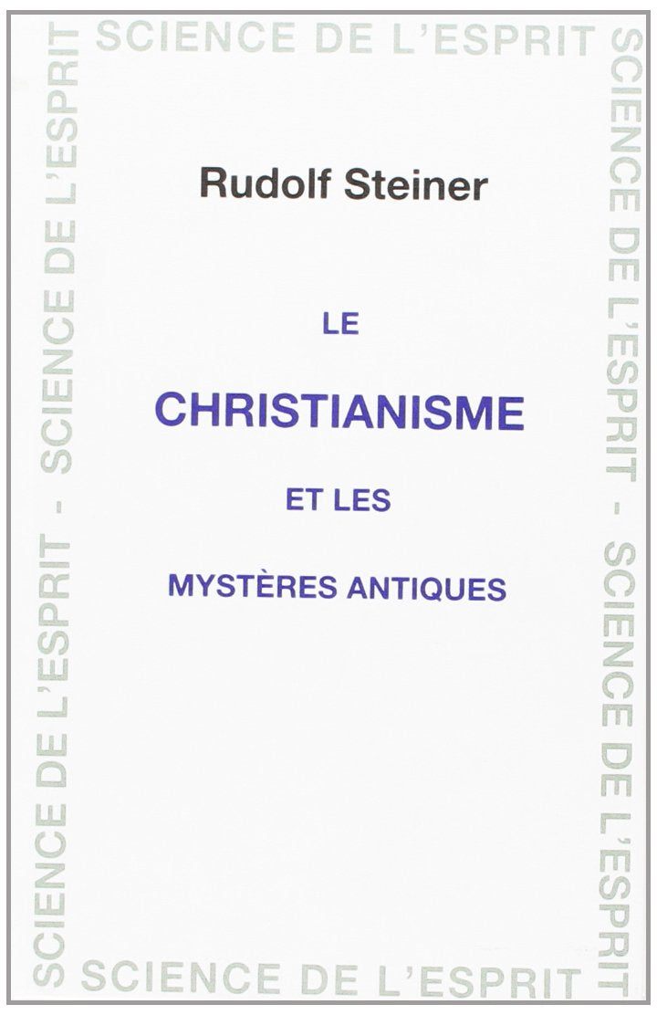 Le christianisme et les mystères antiques Contemporary literature