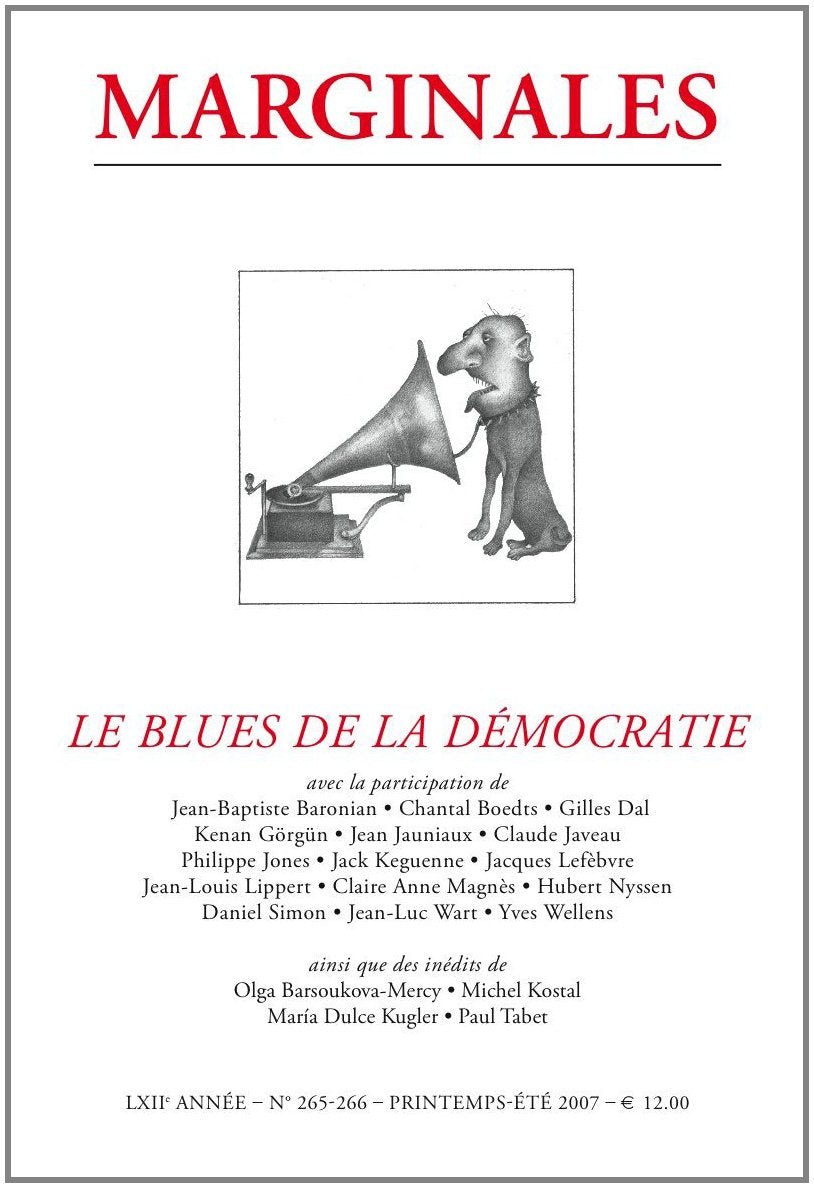 Marginales 265 le blues de la democratie Books