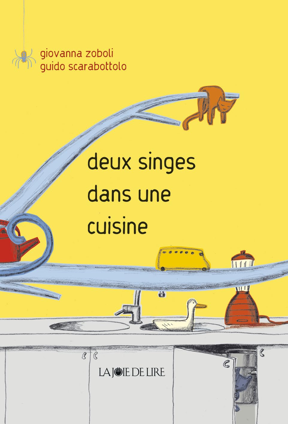 Deux singes dans une cuisine book