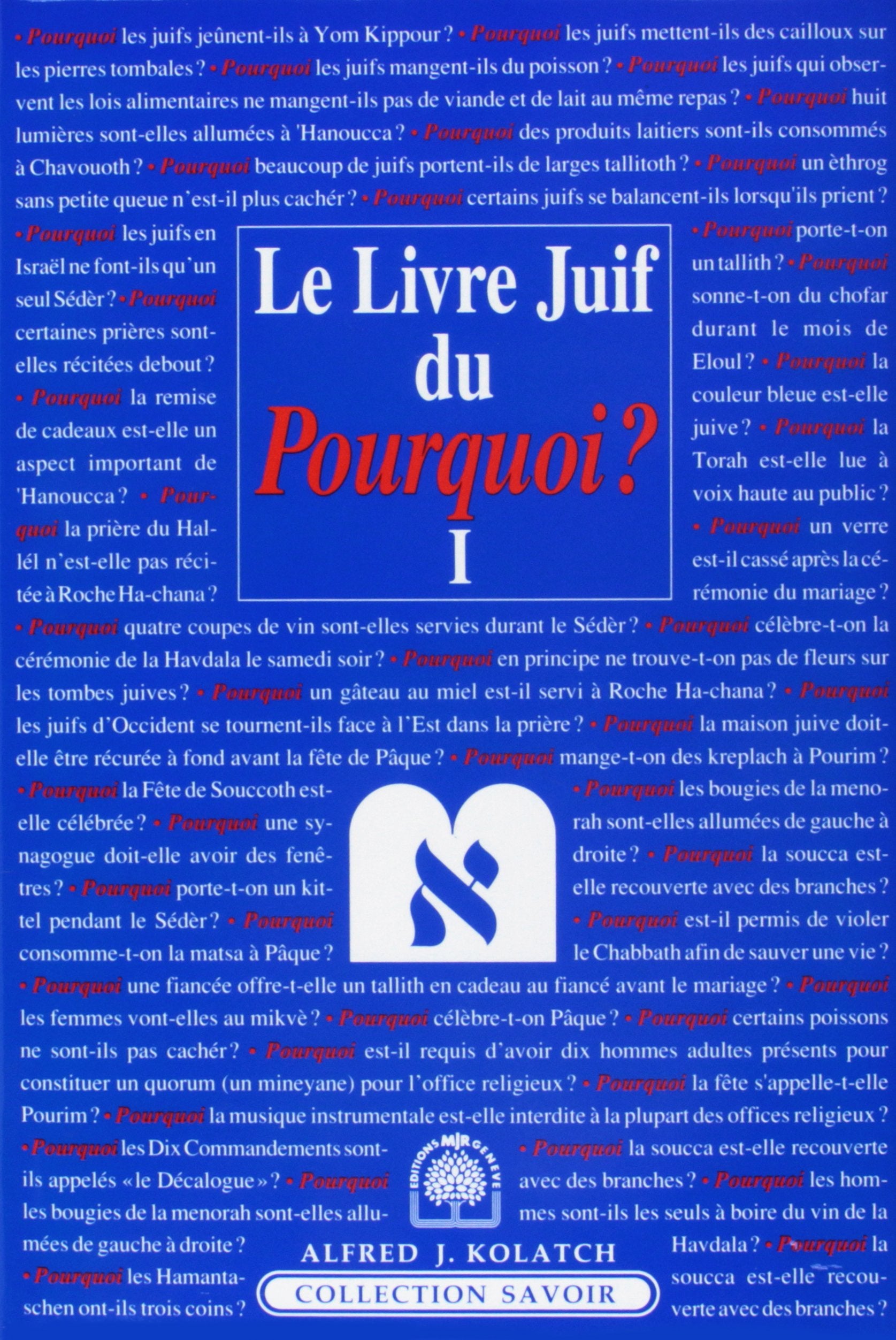 Le Livre Juif du pourquoi ? tome 1 book