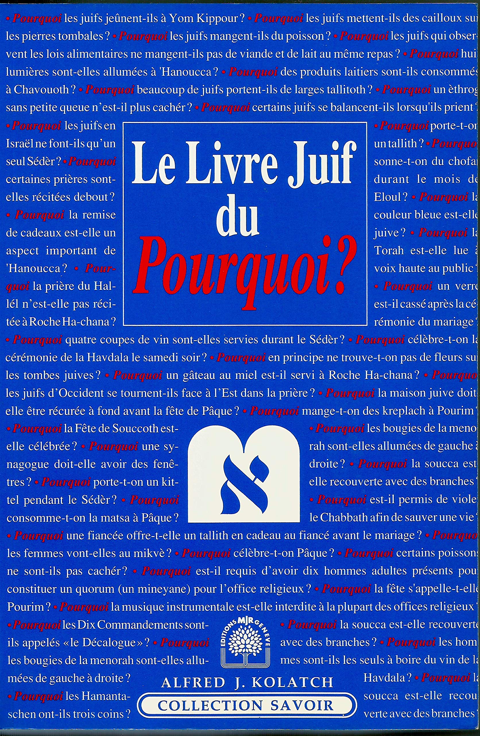Le livre juif du pourquoi ?. Vol. 1 book