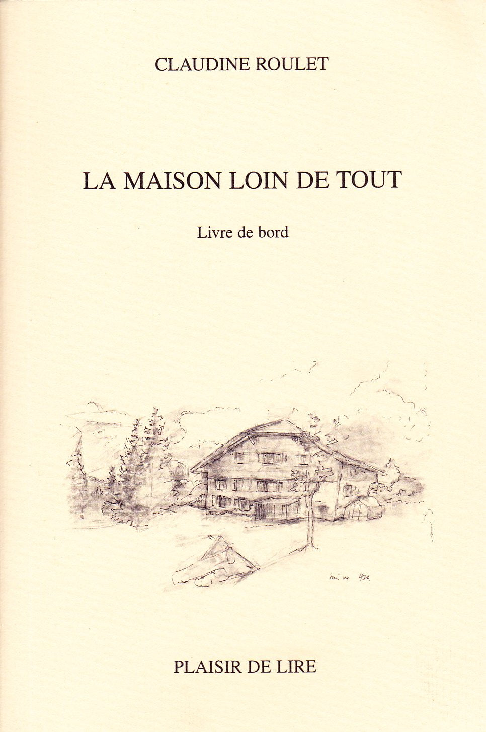 La maison loin de tout book