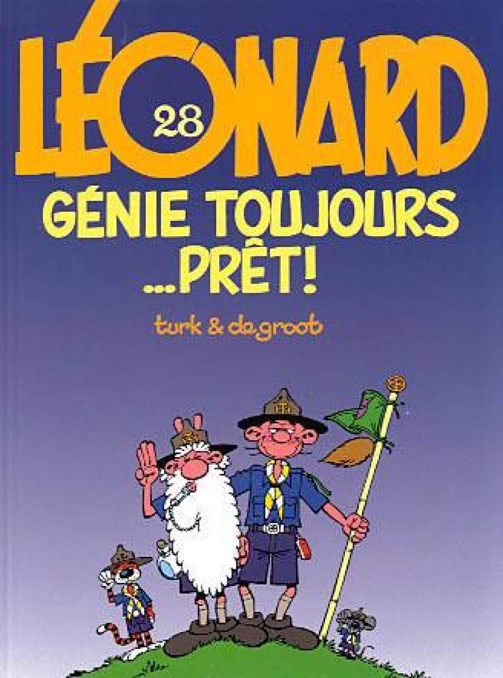Léonard, tome 28 : Génie toujours... prêt ! Manga