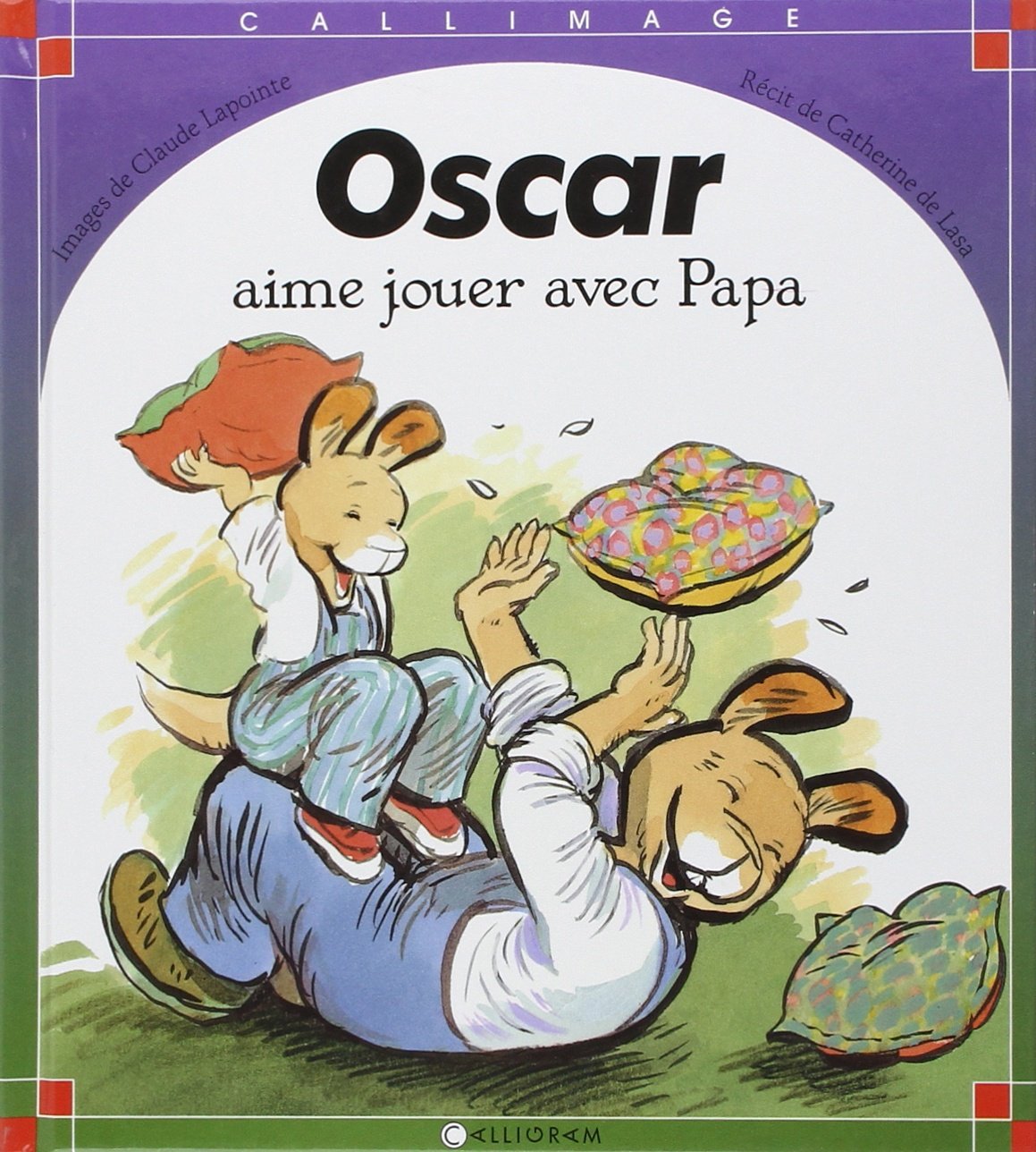 Oscar aime jouer avec papa book