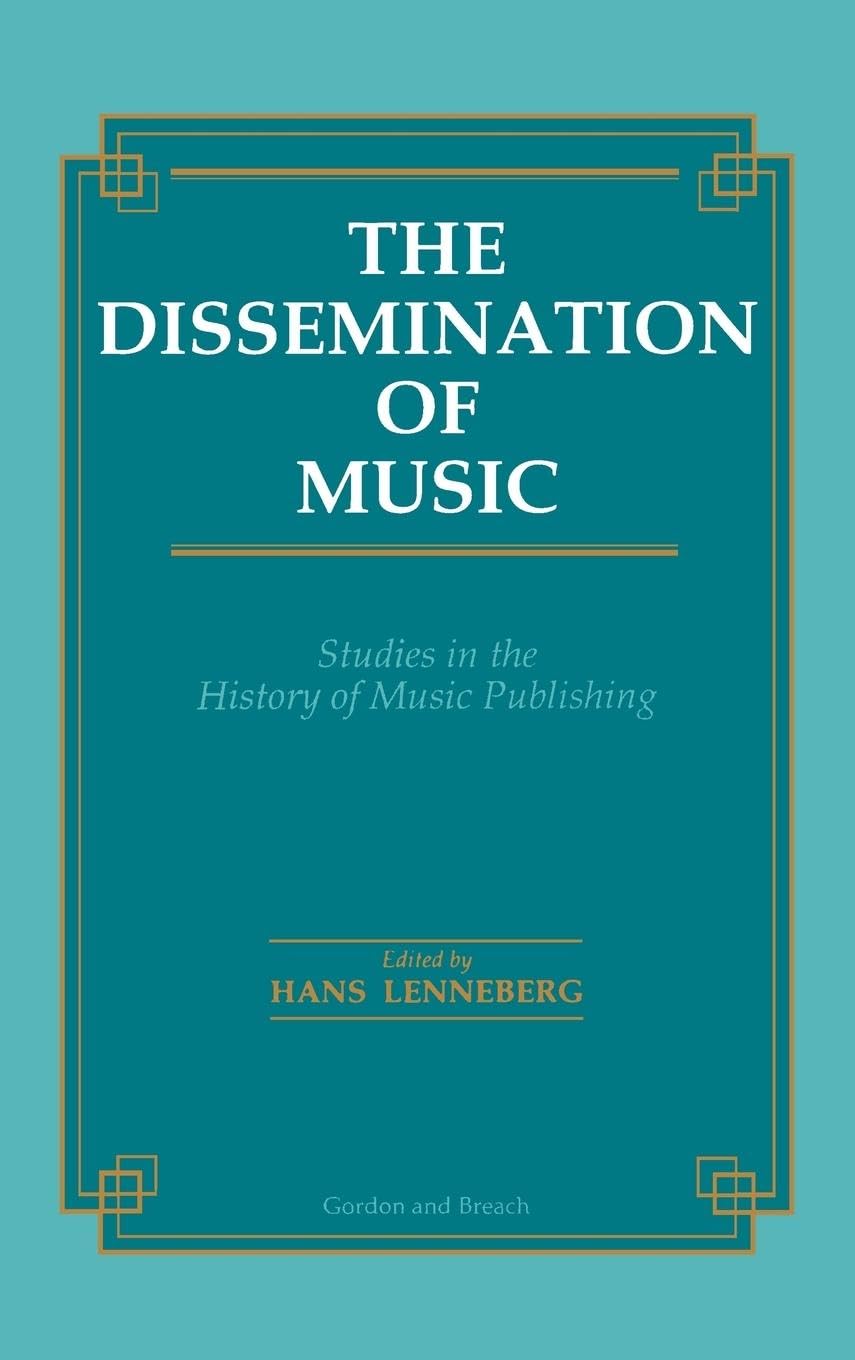 The Dissemination of Music Media & Communication