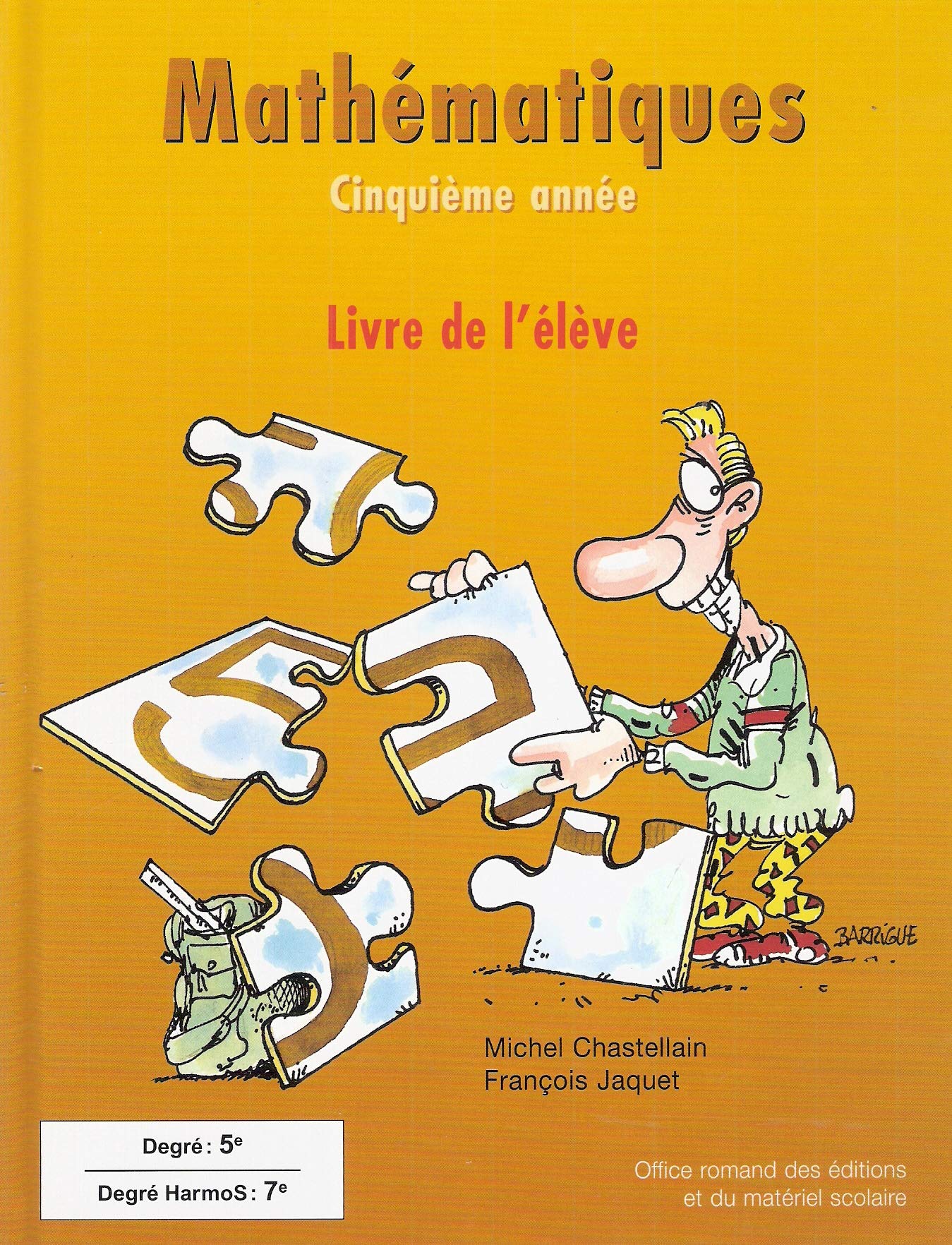 Mathématiques Cinquième année: Livre de l'élève book