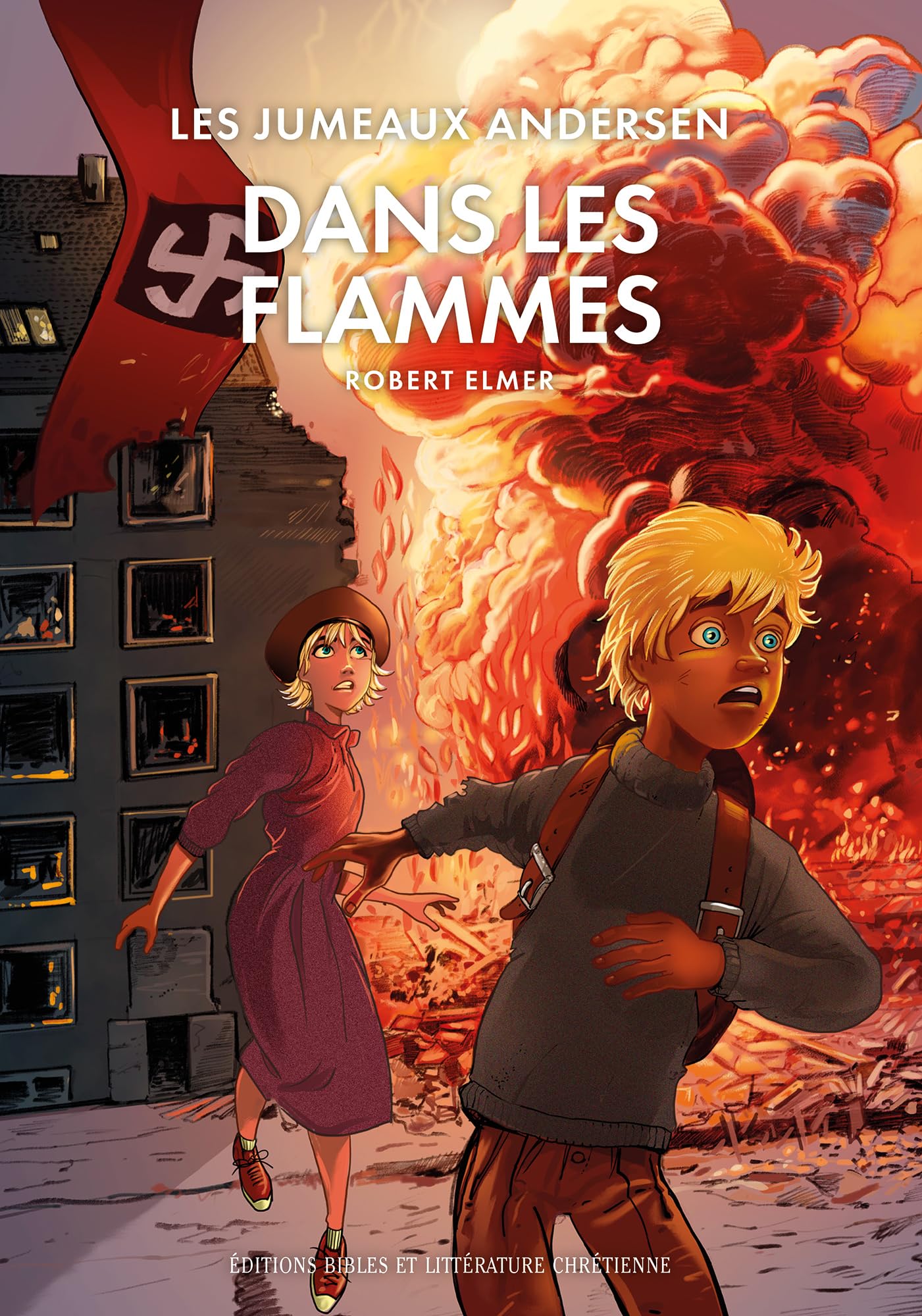 Dans les flammes – Roman historique pour ados sur la Résistance danoise • Seconde Guerre mondiale • Courage et aventure dès 12 ans – Robert Elmer book
