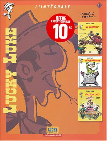 Lucky Luke L'intégrale, Tome 11 : La diligence. Le pied-tendre. Dalton City Books