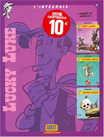 Lucky Luke L'intégrale, Tome 12 : Jesse James. Western Circus. Canyon Apache Books