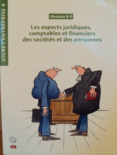 Les aspects juridiques comptables et financiers des sociétés et des personnes Modules 8-9 book