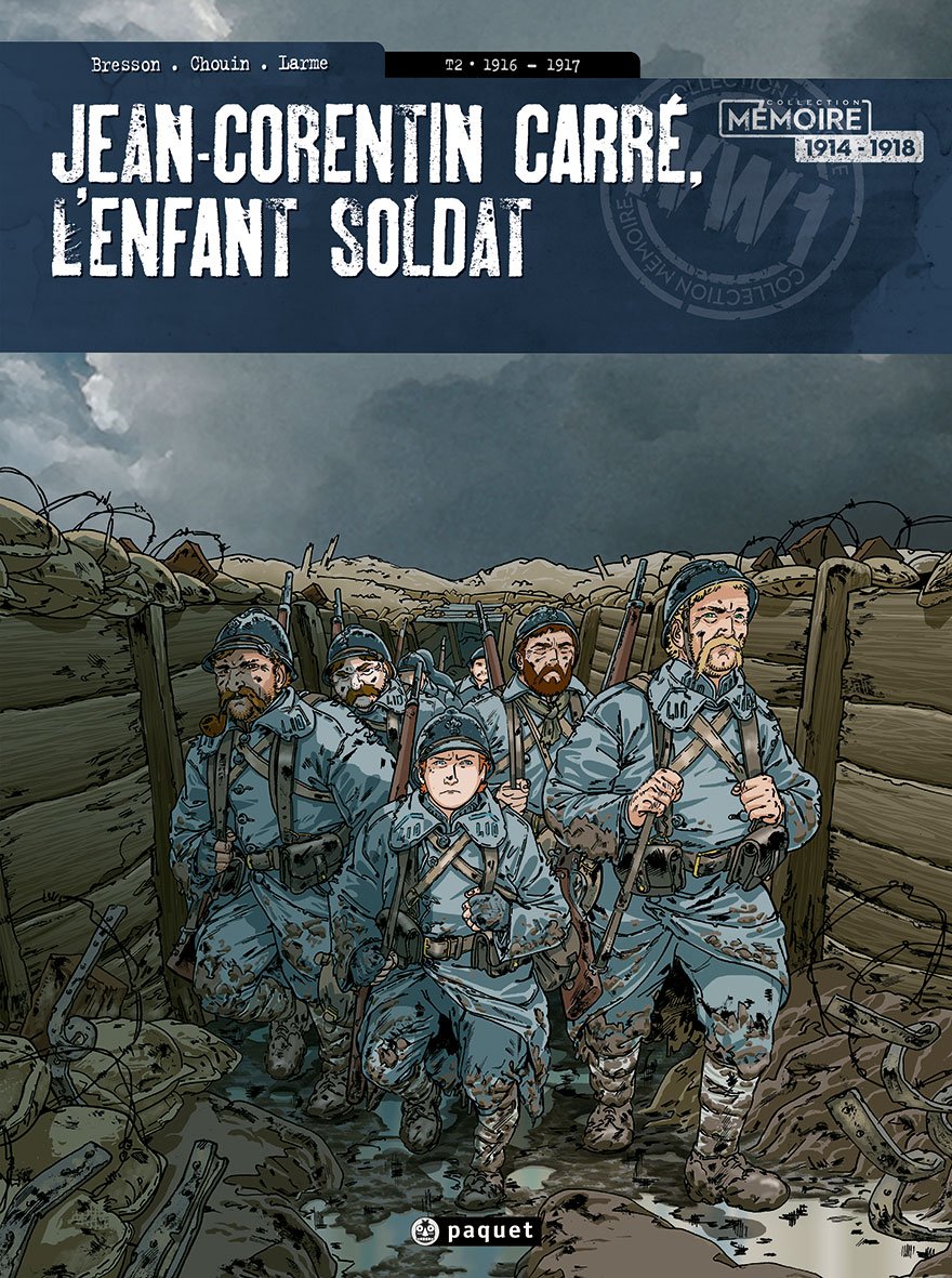 Jean-Corentin Carre, l'enfant soldat T2: 1916-1917 Manga