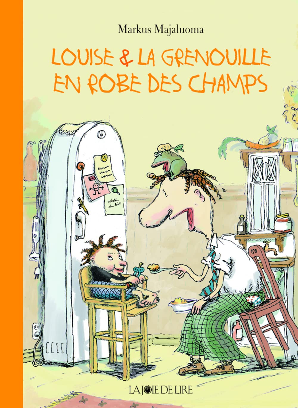 Louise & la grenouille en robe des champs book