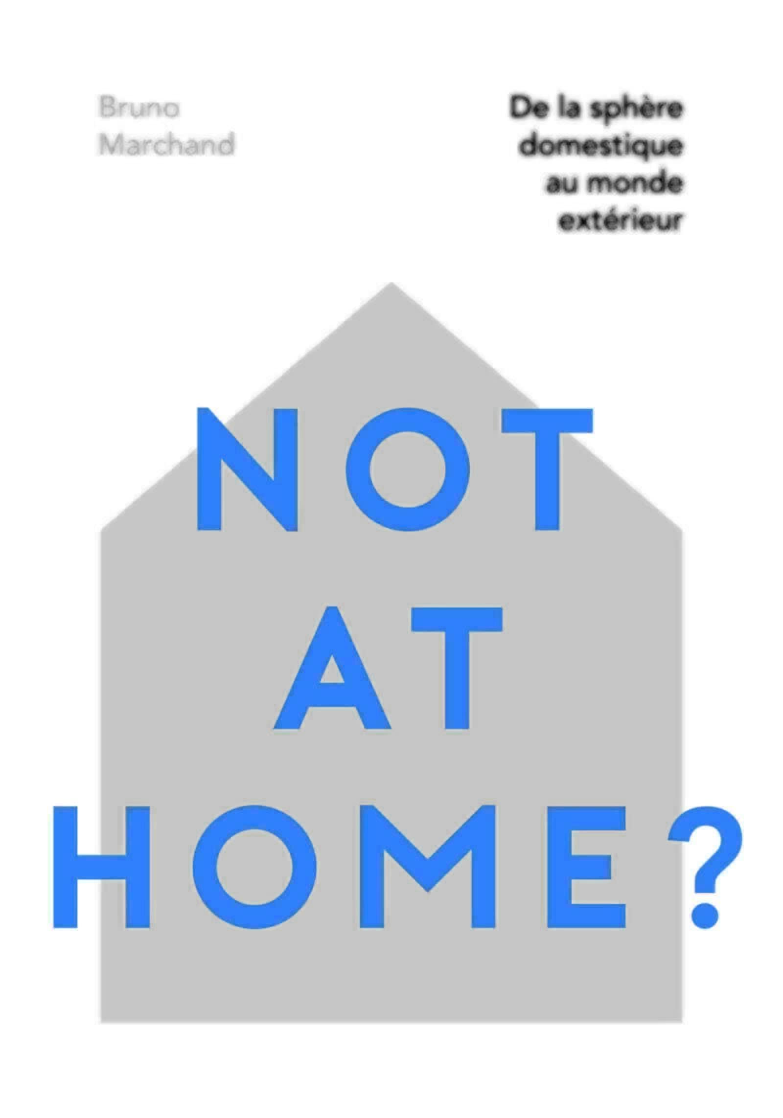 Not at home: De la sphère domestique au monde extérieur book