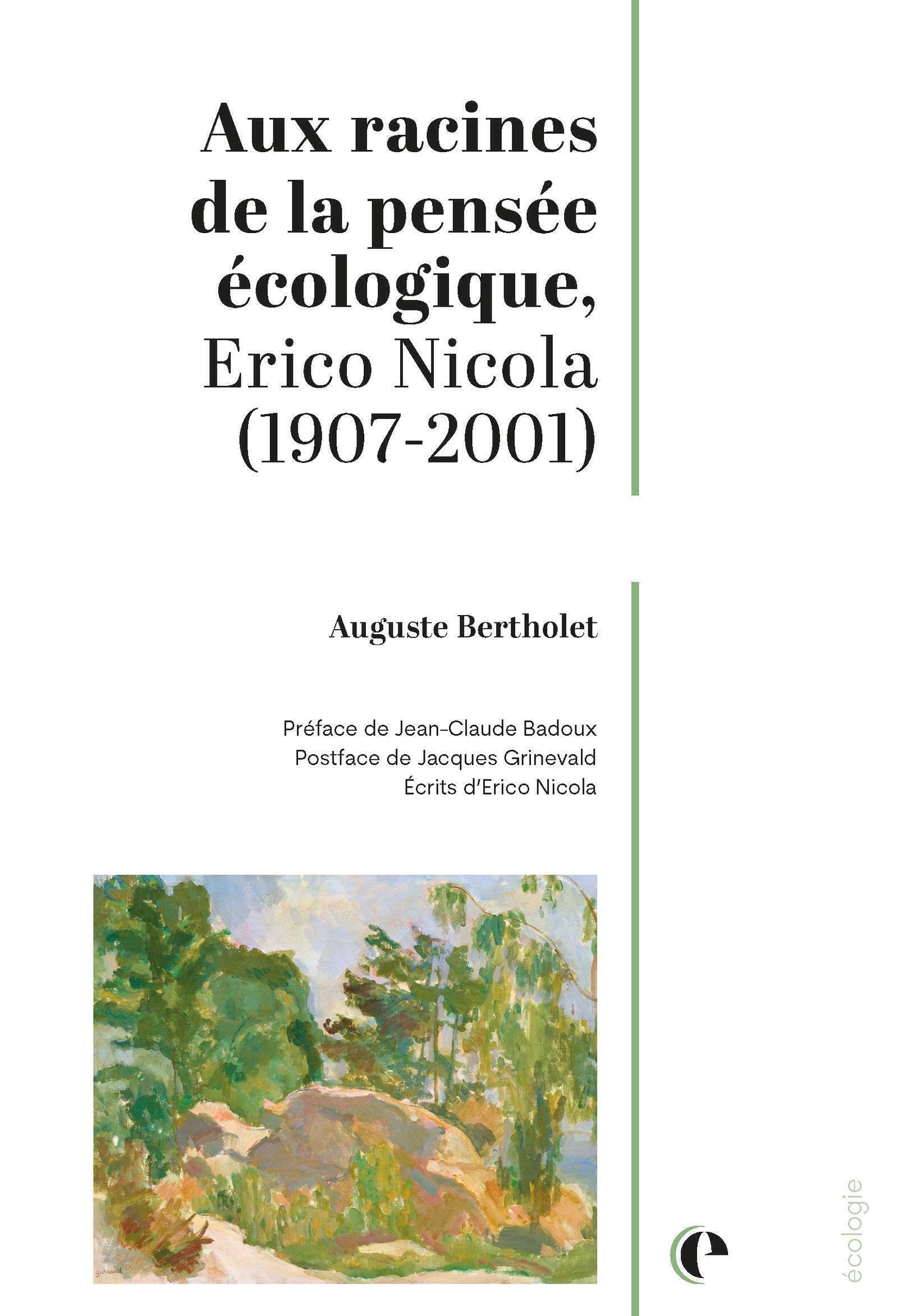 Aux racines de la pensée écologique, Erico Nicola (1907-2001): QUESTIONS DE THEATRE book