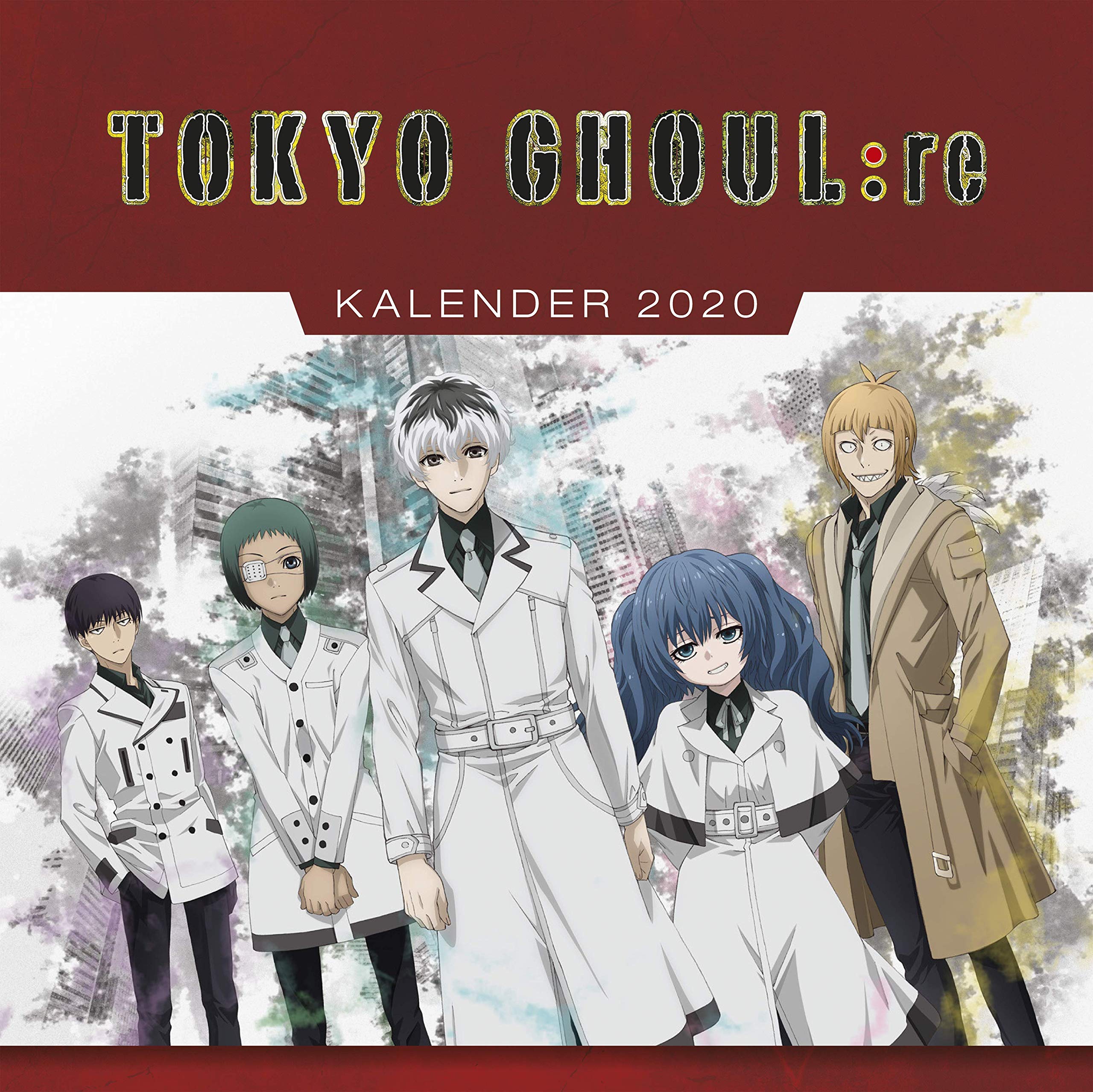 Tokyo Ghoul:re - Wandkalender 2020 Manga