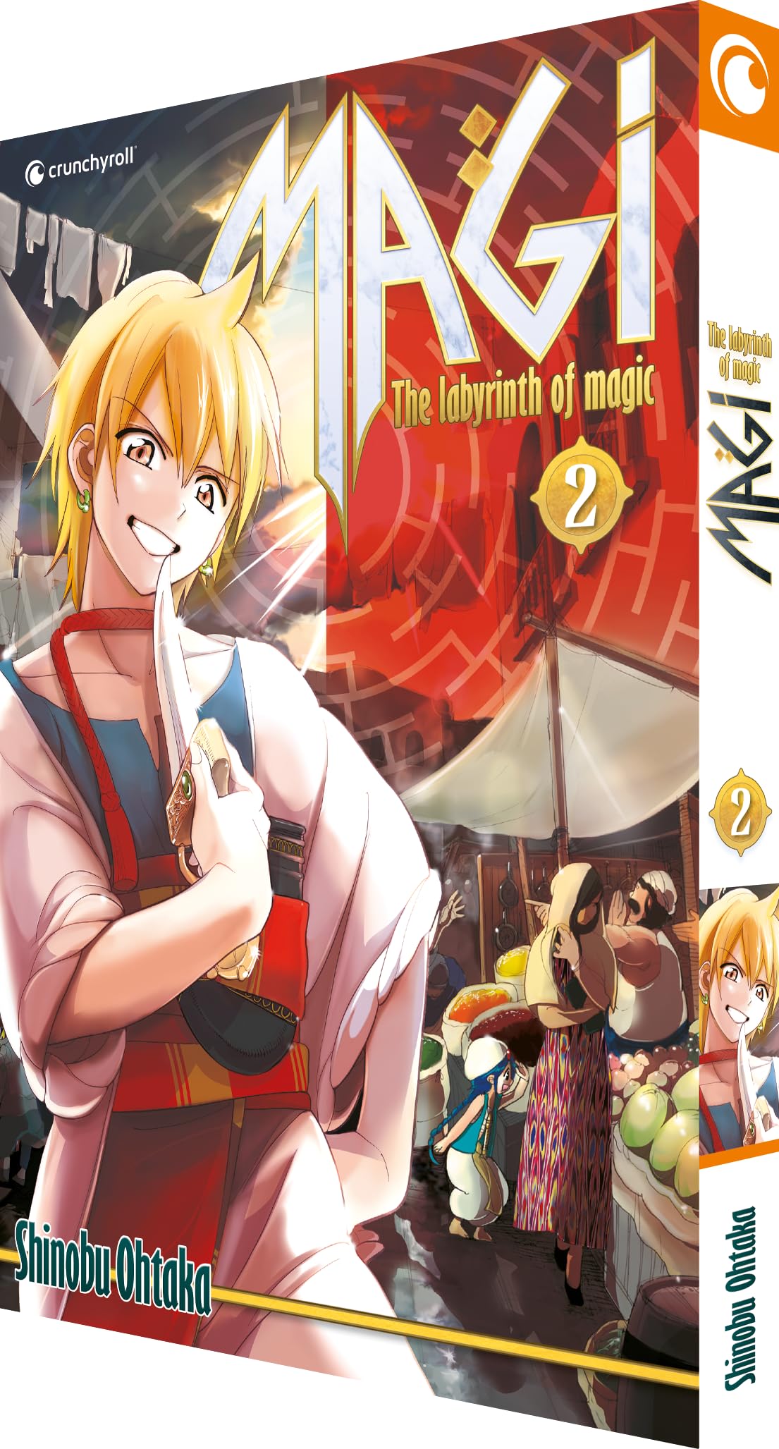 Magi - The Labyrinth of Magic 02 Manga