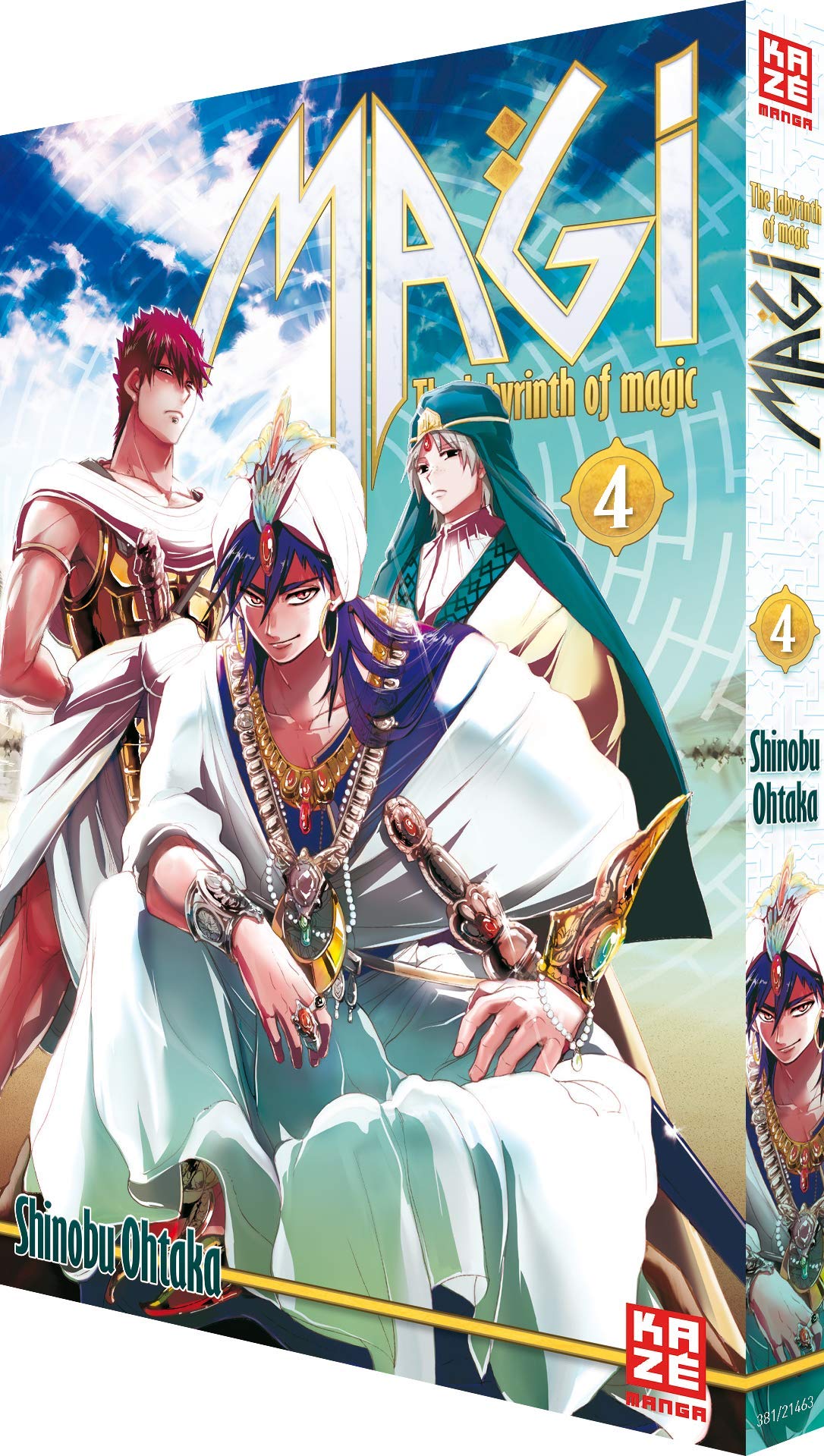 Magi - The Labyrinth of Magic 04 Manga