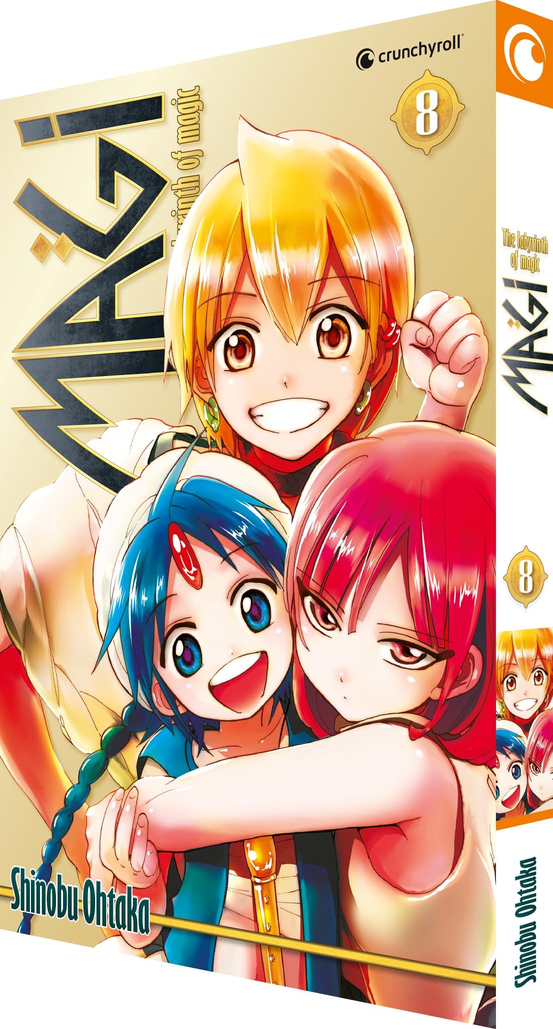 Magi - The Labyrinth of Magic 08 Manga