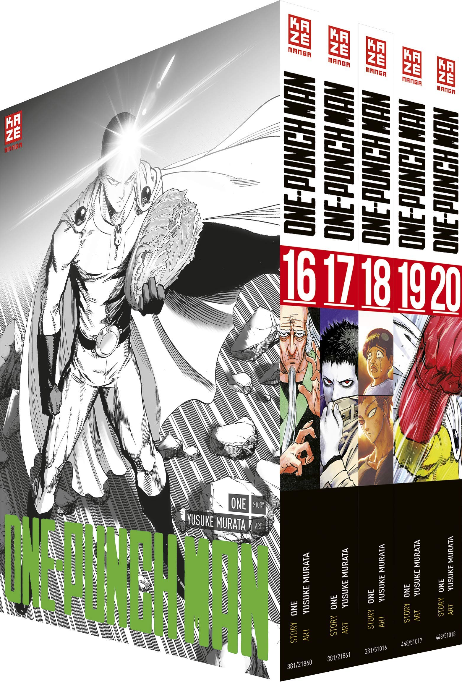 ONE-PUNCH MAN - Band 16-20 im Sammelschuber Manga