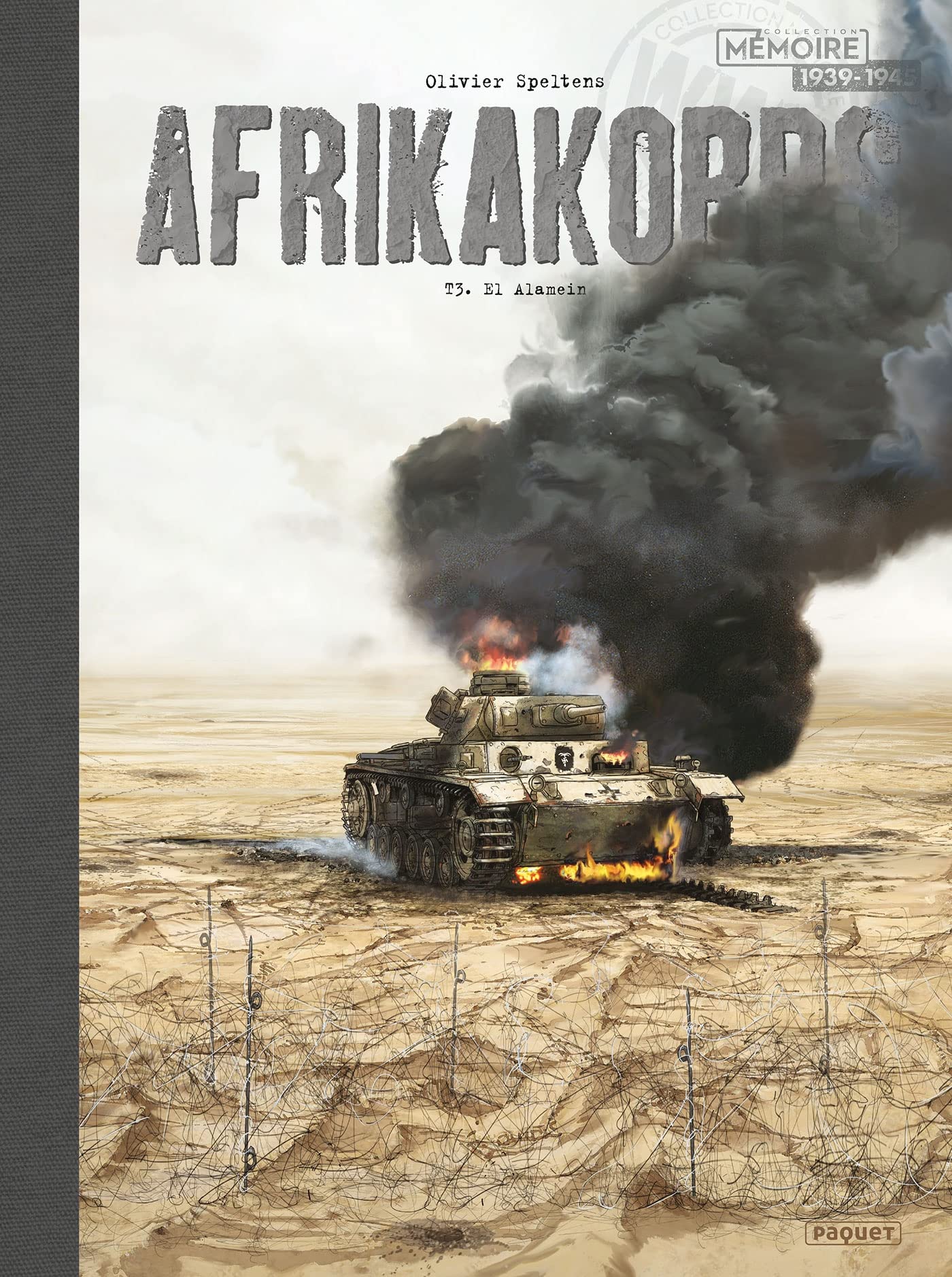 AFRIKAKORPS - T3 - TOILE: El Alamein Manga