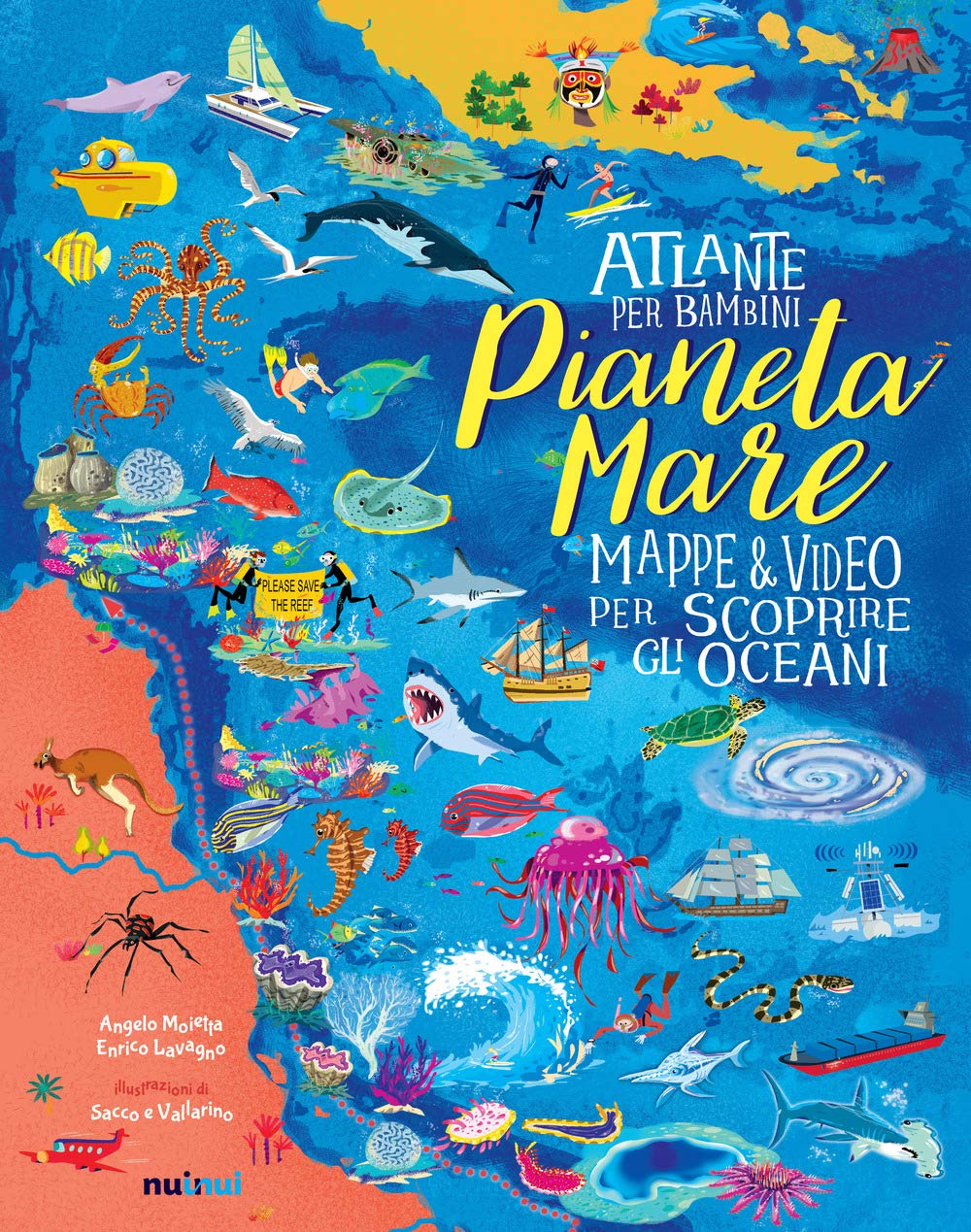 Pianeta Mare. Mappe & video per scoprire gli oceani. Ediz. a colori book