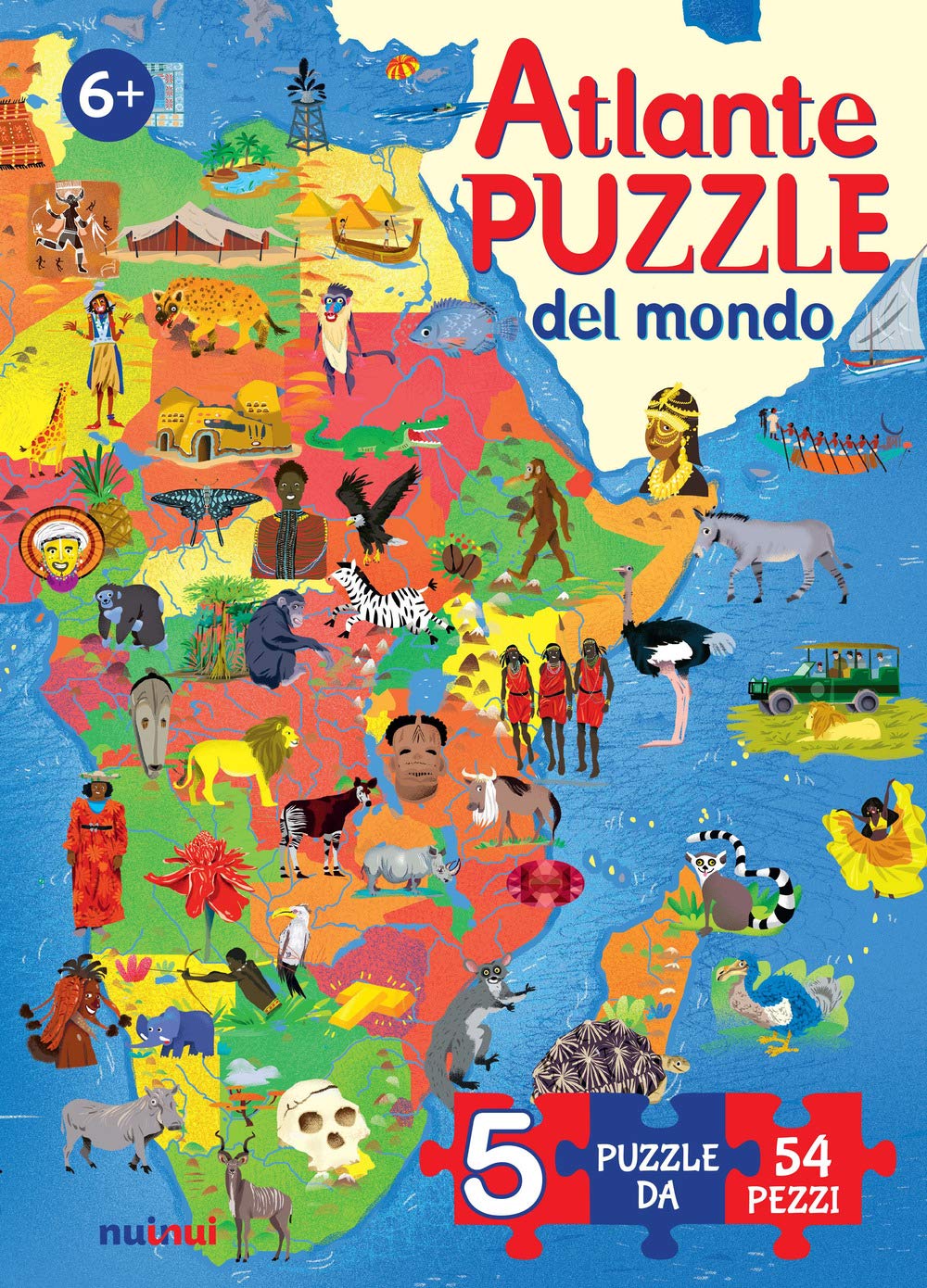 Atlante puzzle del mondo Tiptoi & Games