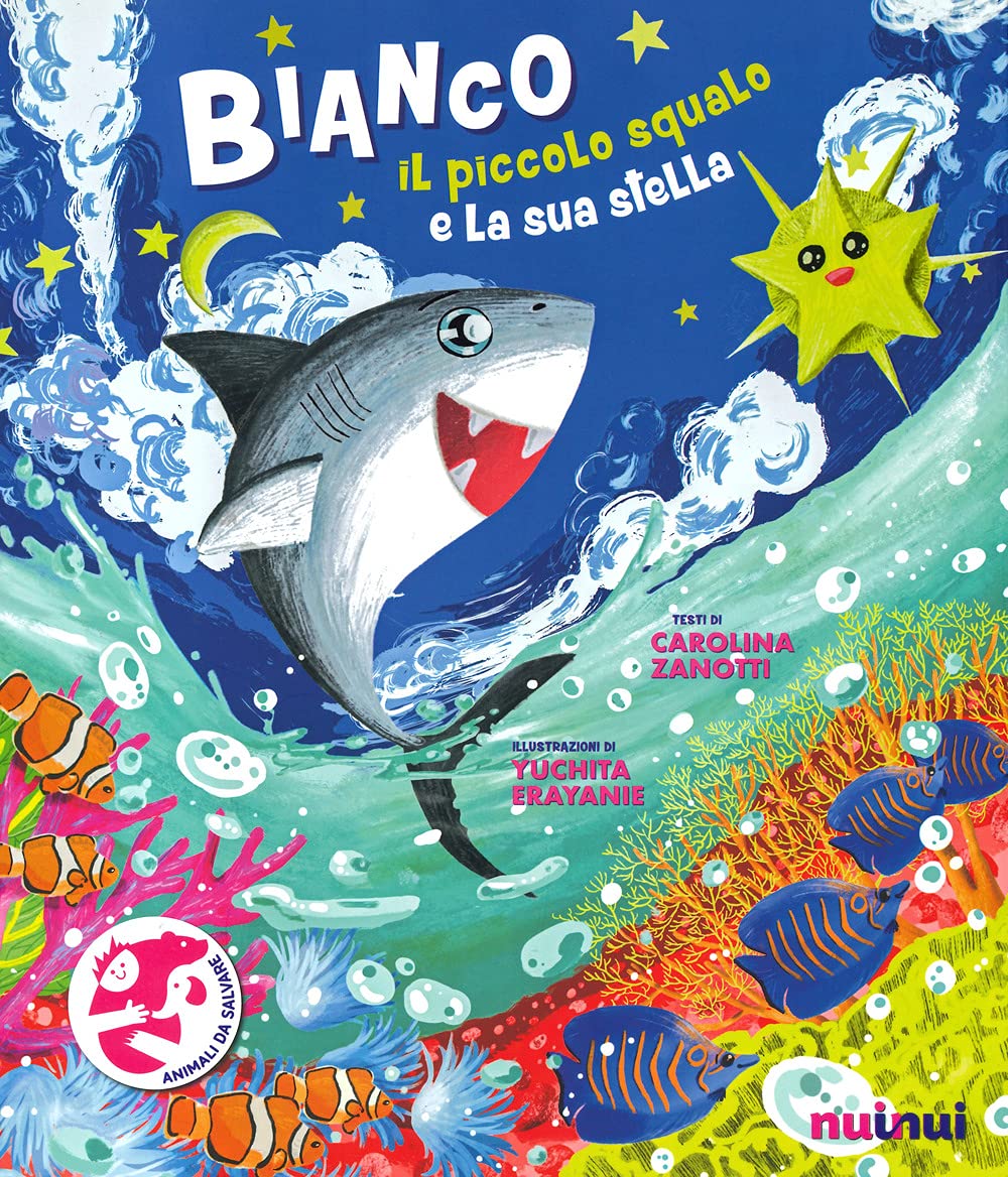 Bianco. Il piccolo squalo e la sua stella book
