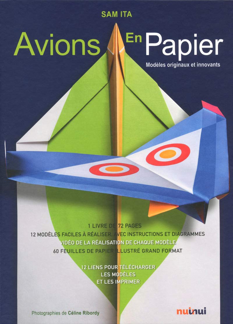 Avions en papier: Modèles originaux et innovants Non-fiction