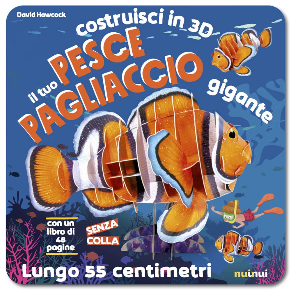 Il tuo pesce pagliaccio gigante. Costruisci in 3D. Con Gioco Tiptoi & Games