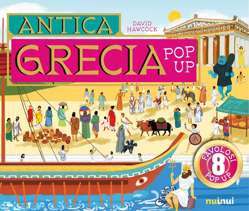 Antica Grecia. Libro pop up. Ediz. a colori book