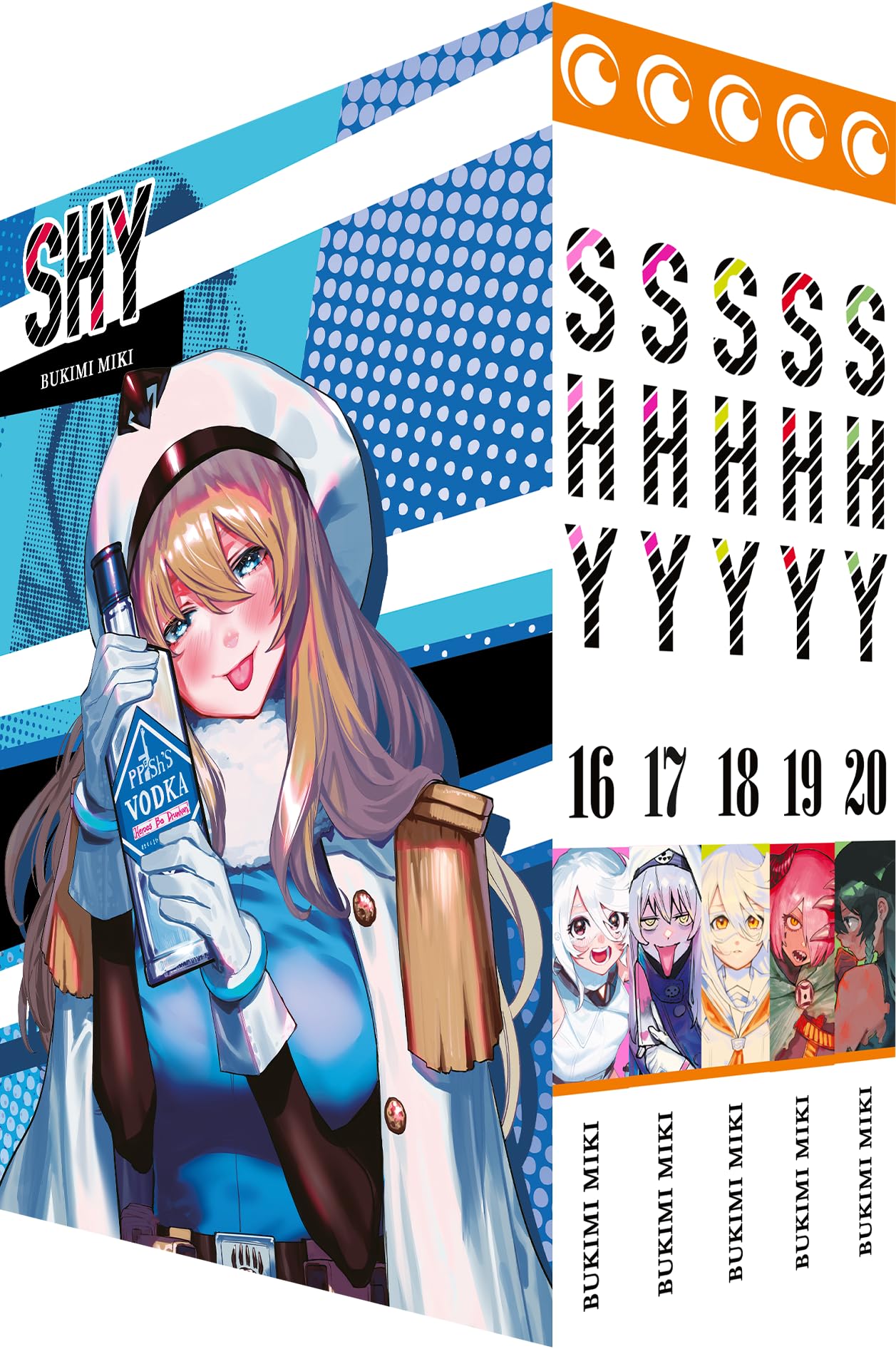 SHY – Band 16-20 im Sammelschuber Manga