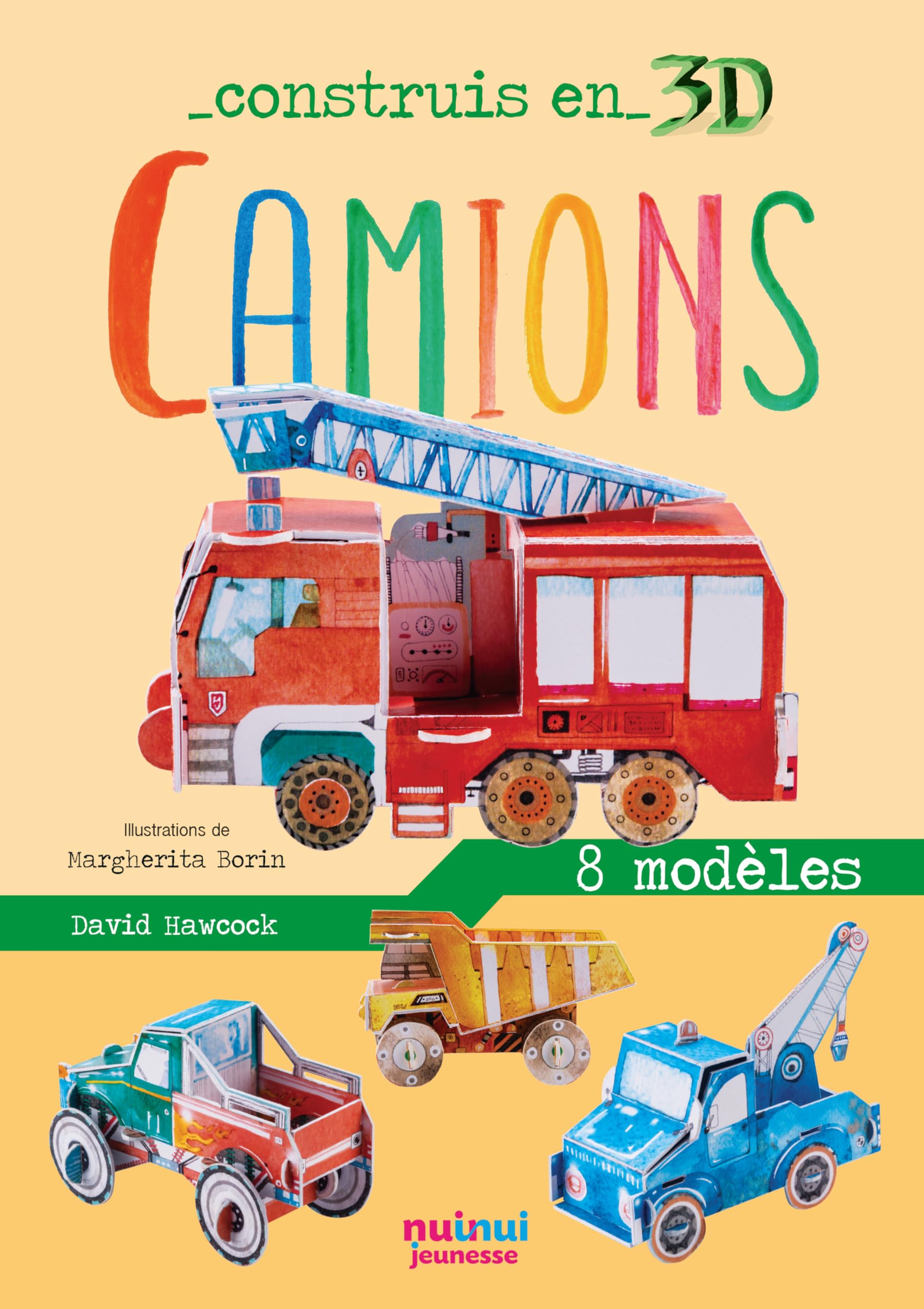 CAMIONS: 1 livre - 8 modèles Tiptoi & Games