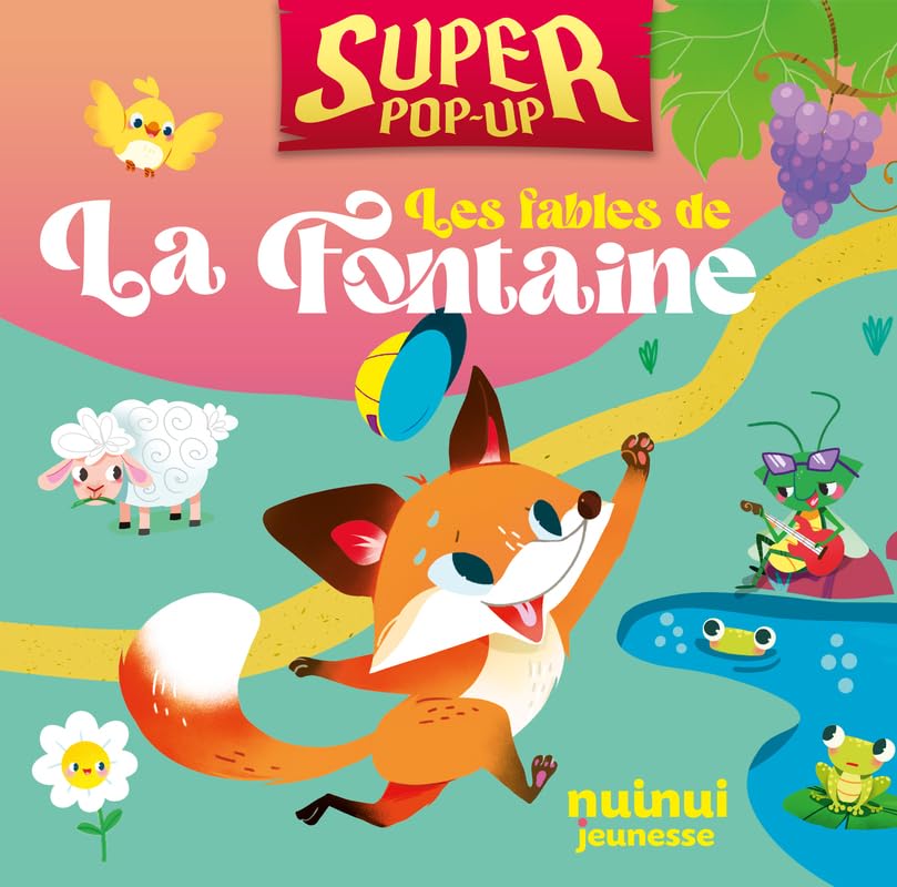 Les fables de La Fontaine - Contes super pop-up book
