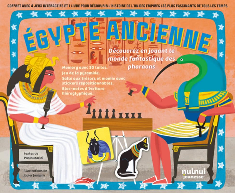 Égypte ancienne - Découvre en jouant le monde fantastique des pharaons book