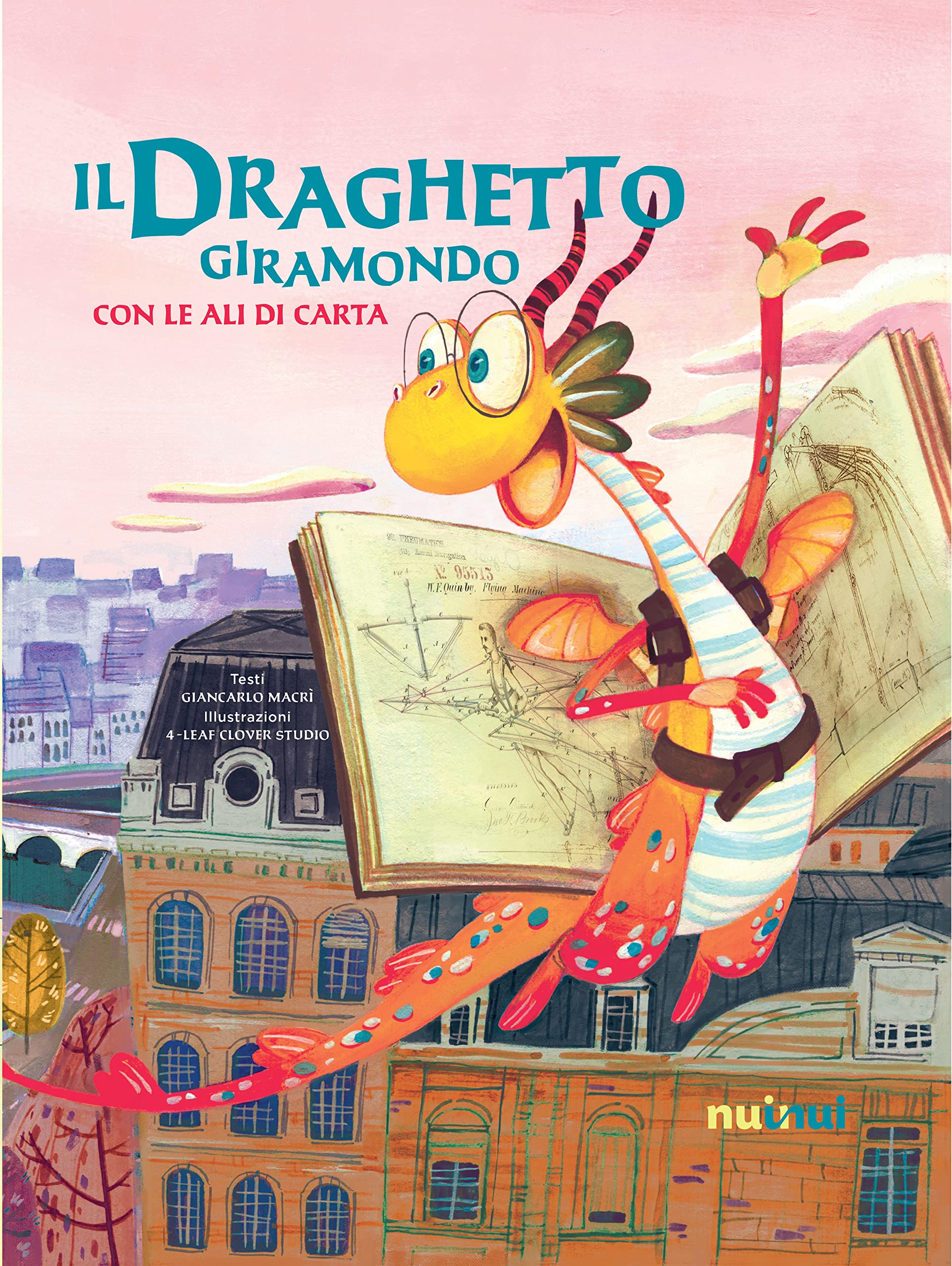 Il draghetto giramondo con le ali di carta Children's books