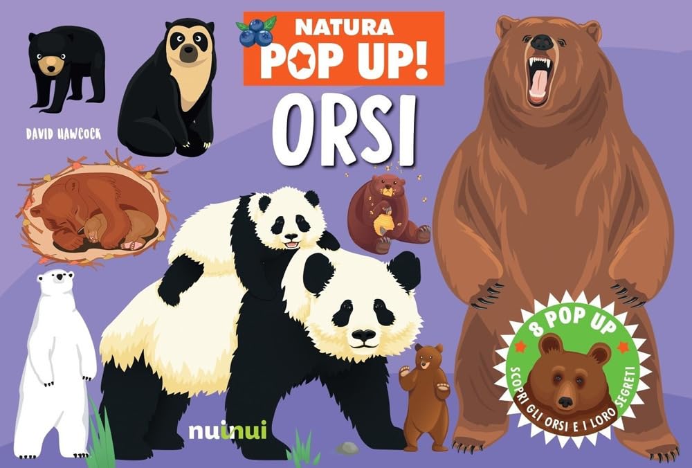 Orsi. Natura pop-up! Ediz. a colori book