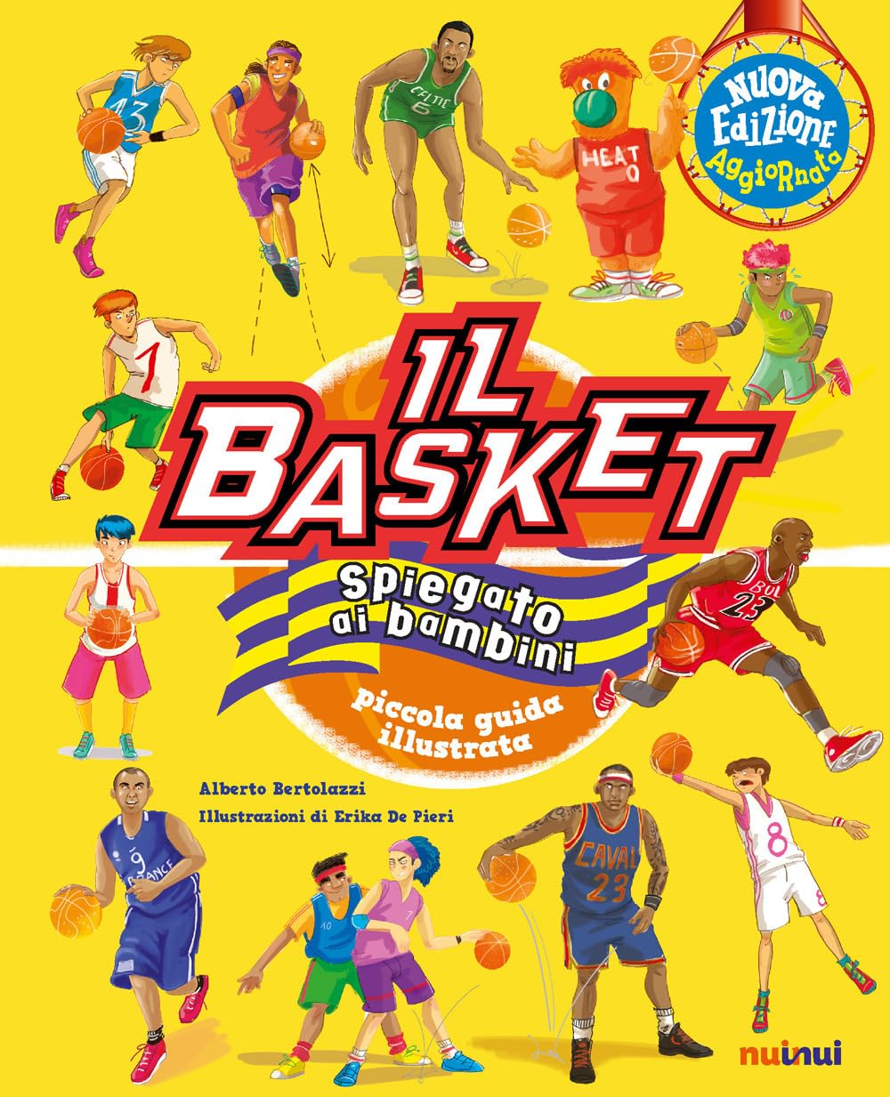Il basket spiegato ai bambini. Piccola guida illustrata. Nuova ediz. book