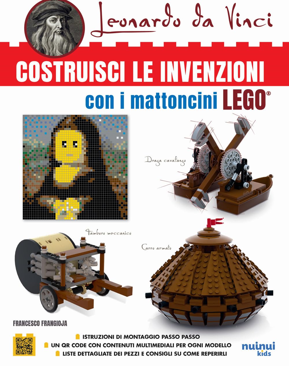 Leonardo da Vinci. Costruisci le invenzioni con i mattoncini Lego Tiptoi & Games