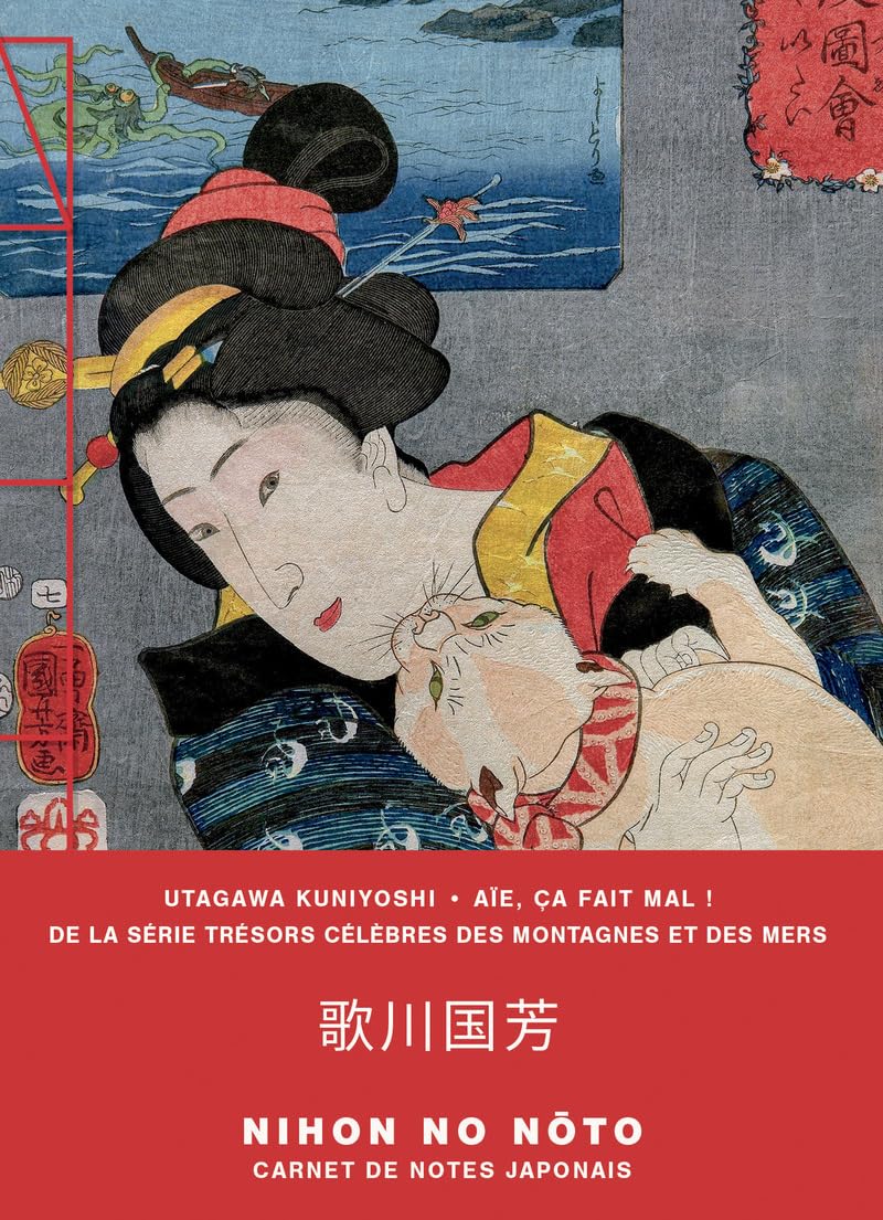 Aïe, ça fait mal ! de la série Trésors célèbres des montagnes et des mers - Carnet de notes japonais petit format book