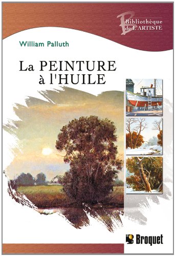 La peinture à l'huile Bibliothèque de l'artiste book
