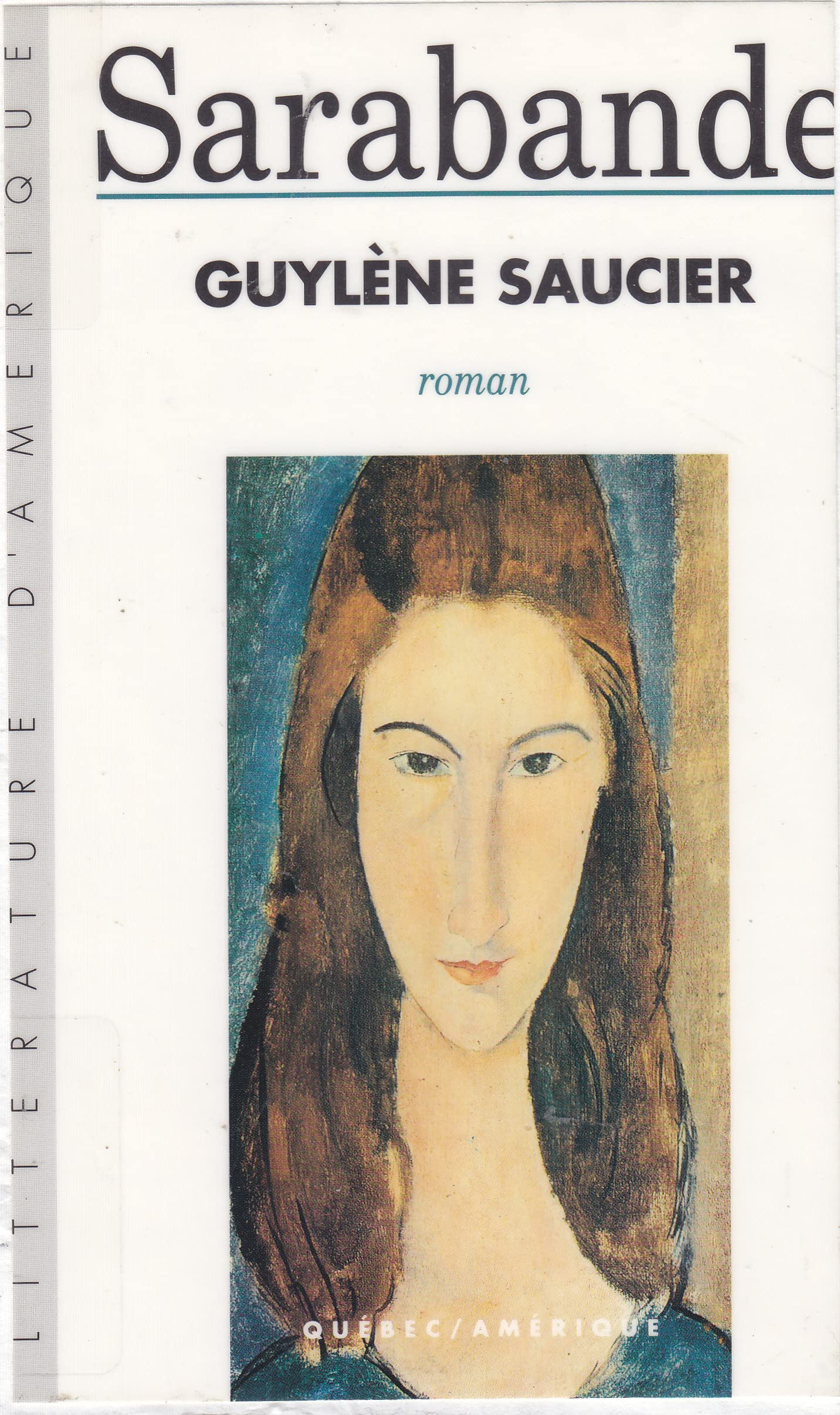 Sarabande: Roman (Collection Litterature d'Amerique) (French Edition) book