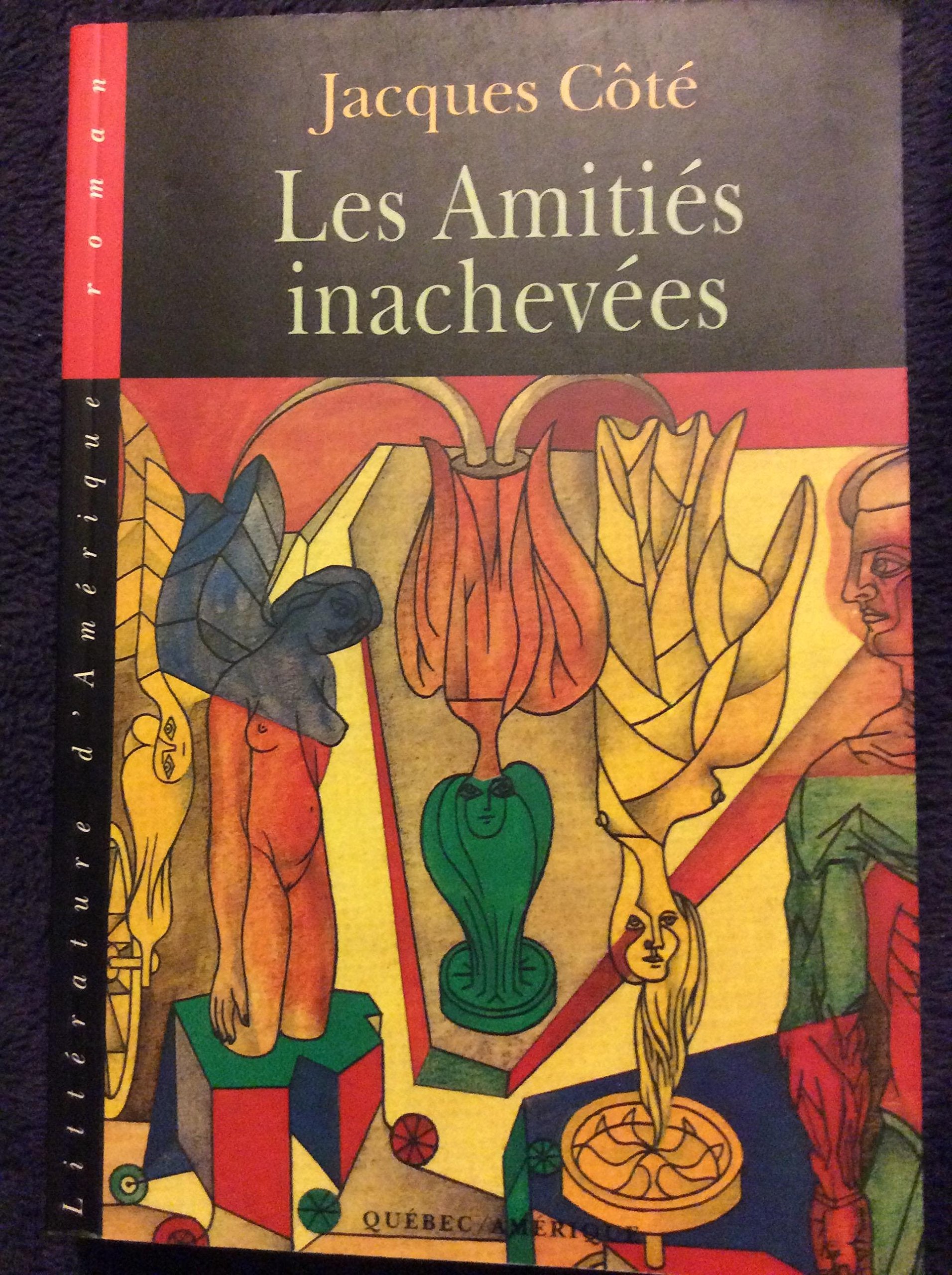 Les amities inachevees: Roman (Collection Litterature d'Amerique) (French Edition) book