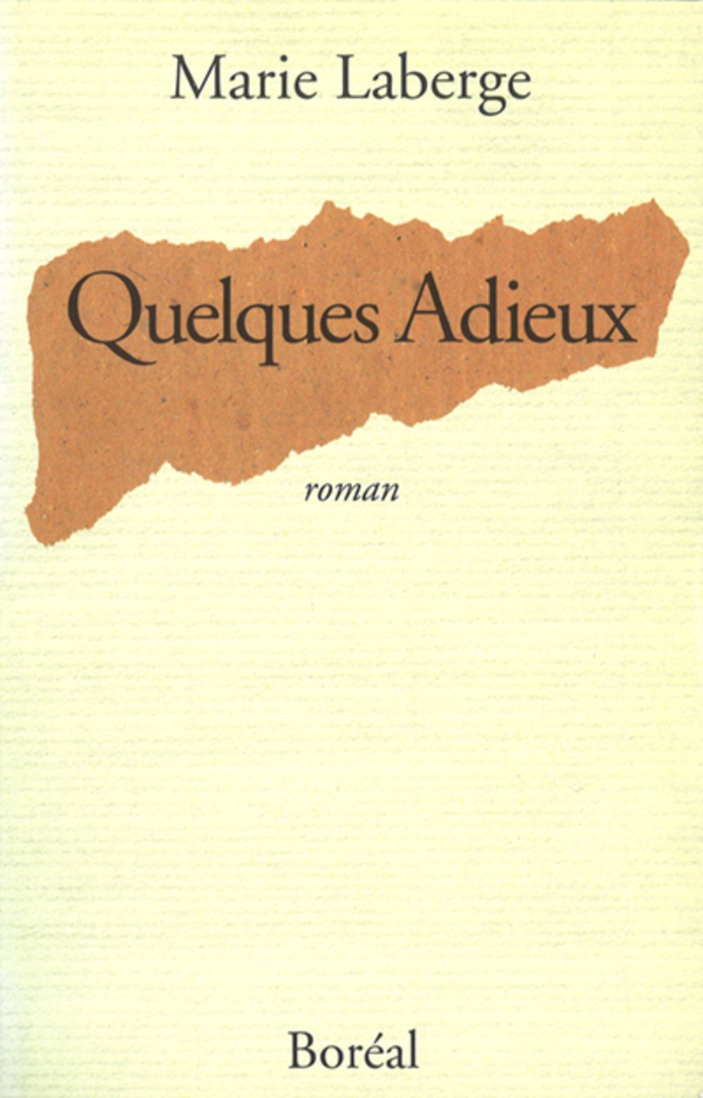 Quelques adieux: Roman Books